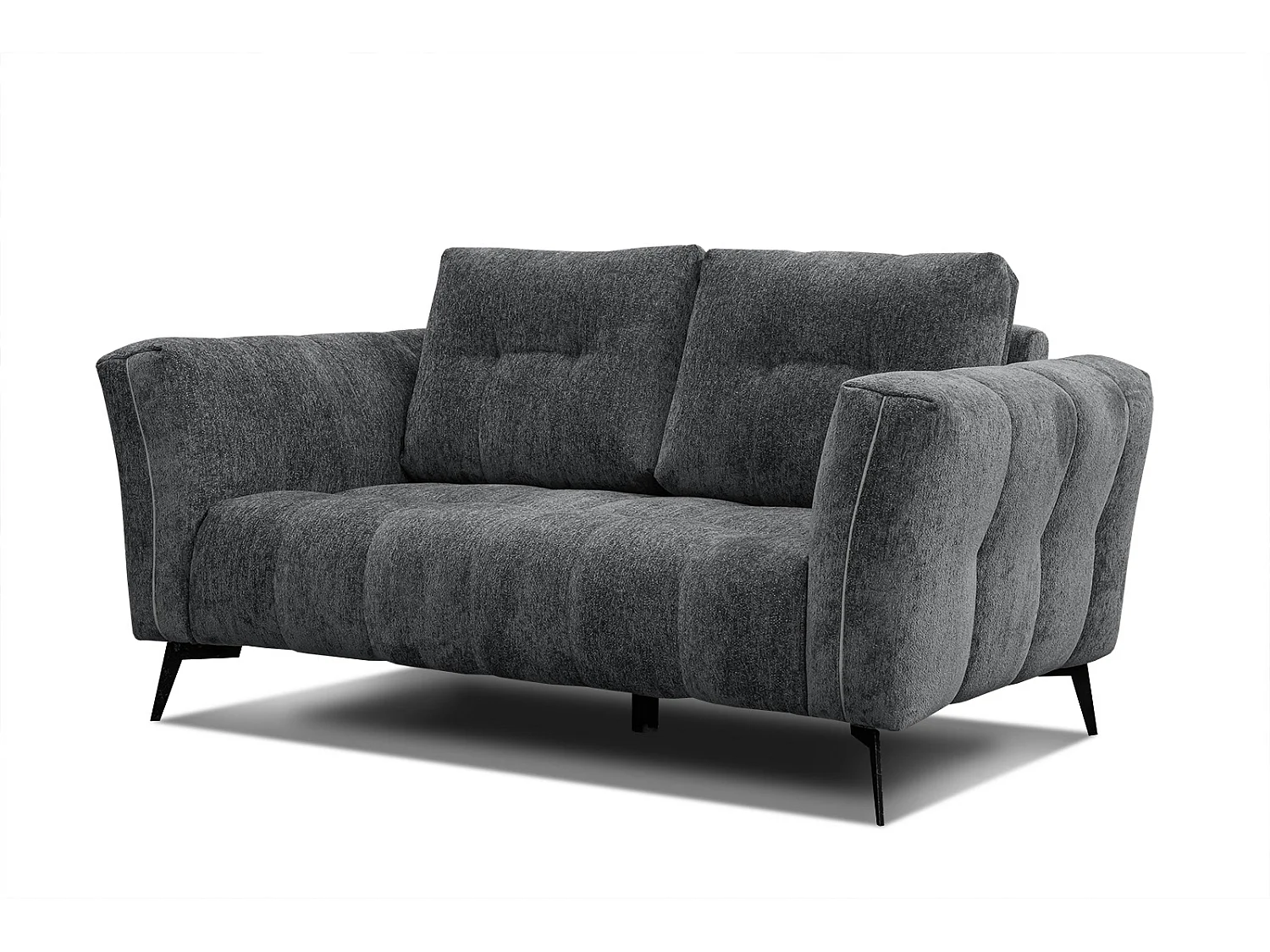 KALMER Sofa 2-Sitzer, graphit
