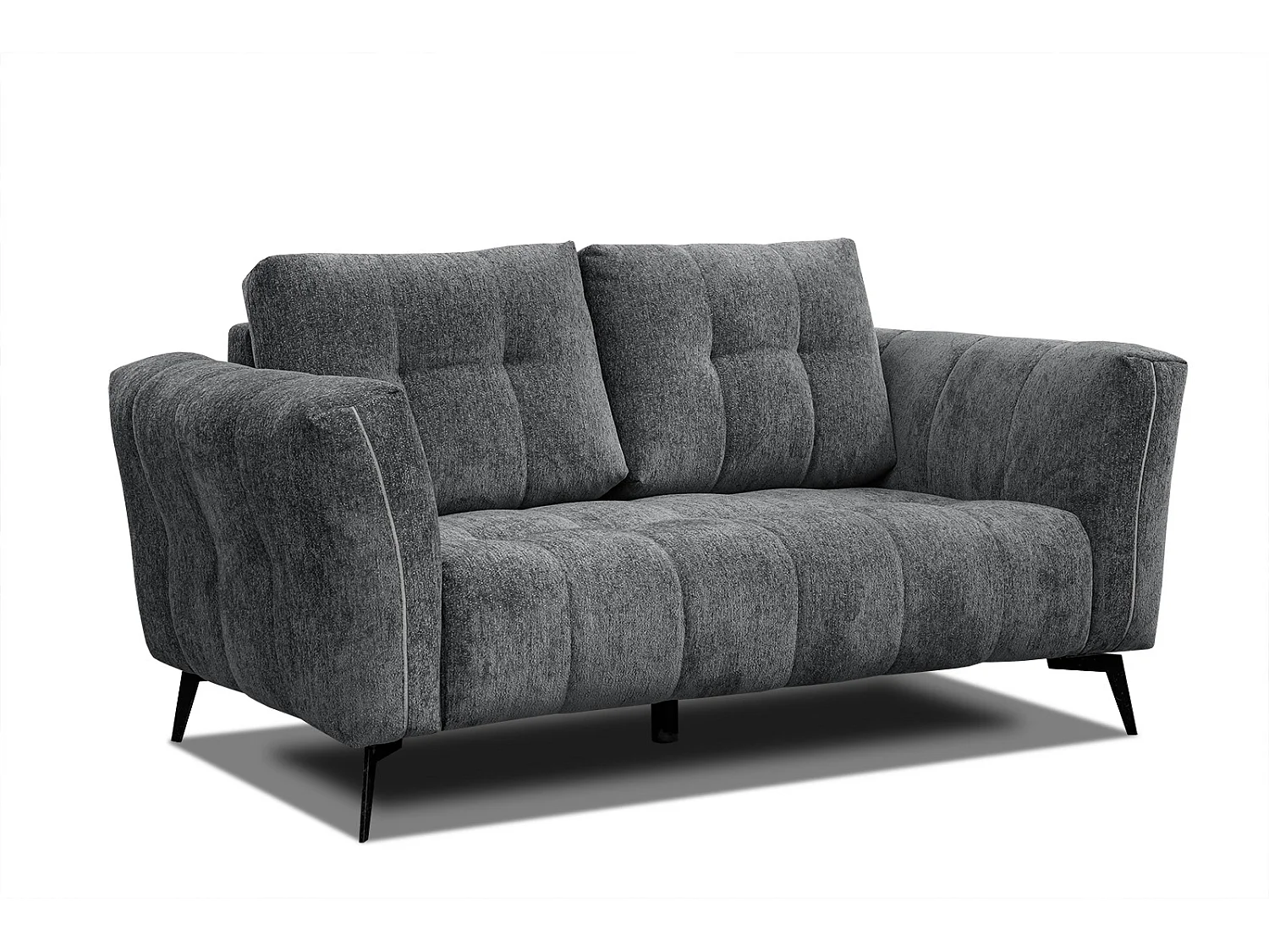 KALMER Sofa 2-Sitzer, graphit