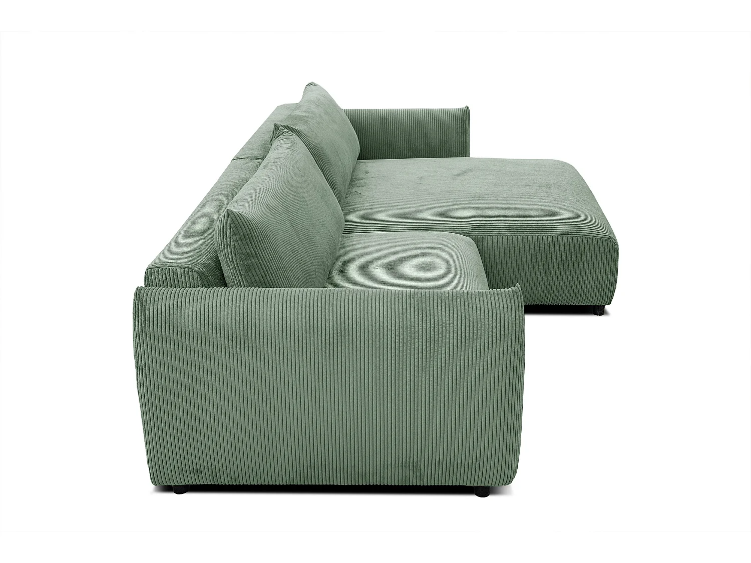 TAUER Ecksofa 5-Sitzer, mint
