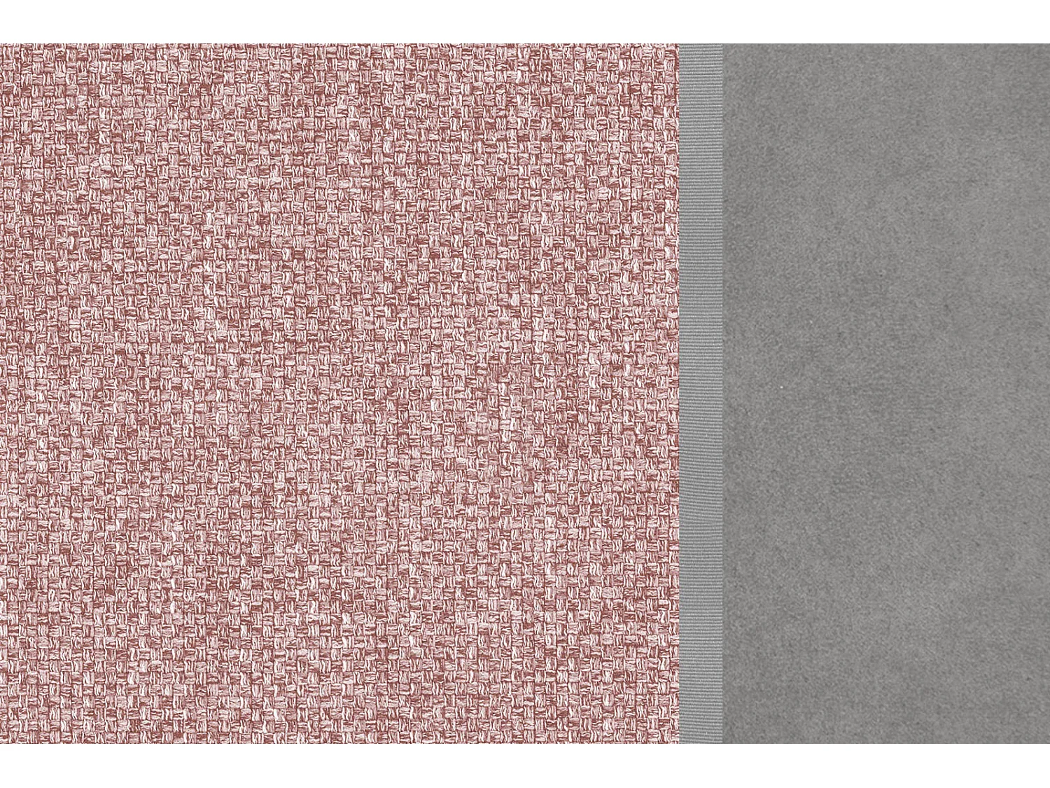 SOGEL Ecksofa 4-Sitzer links, rosé