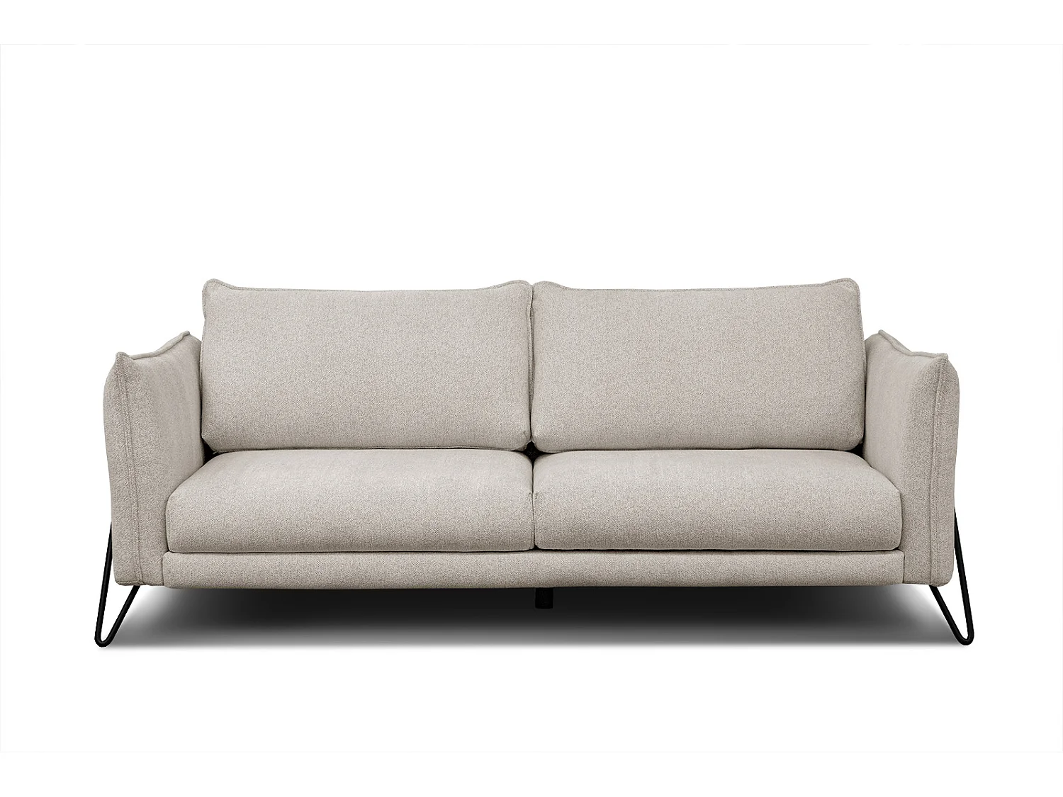 HOSTEN Sofa 3-Sitzer, ecru