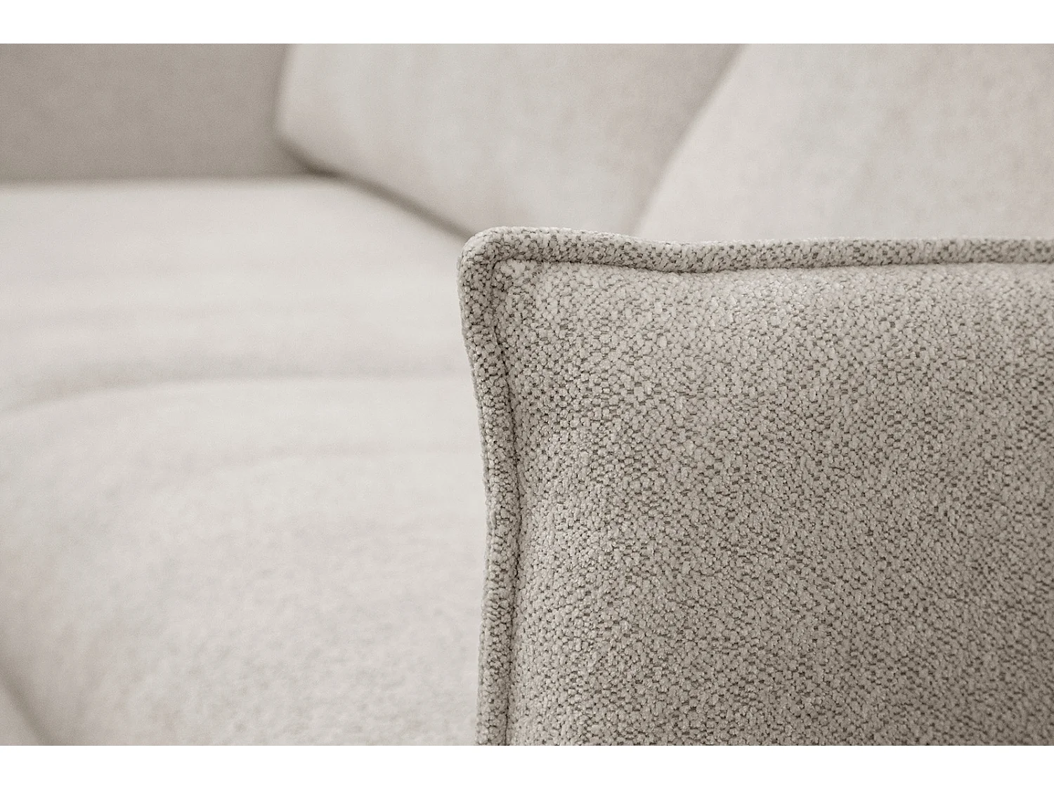 HOSTEN Sofa 3-Sitzer, ecru