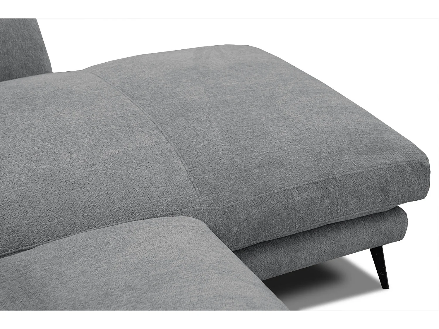 WINTER Ecksofa 4-Sitzer rechts, grau