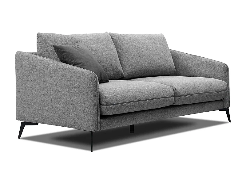 CANAPE SOGEL 2,5-sitzer tissu gris