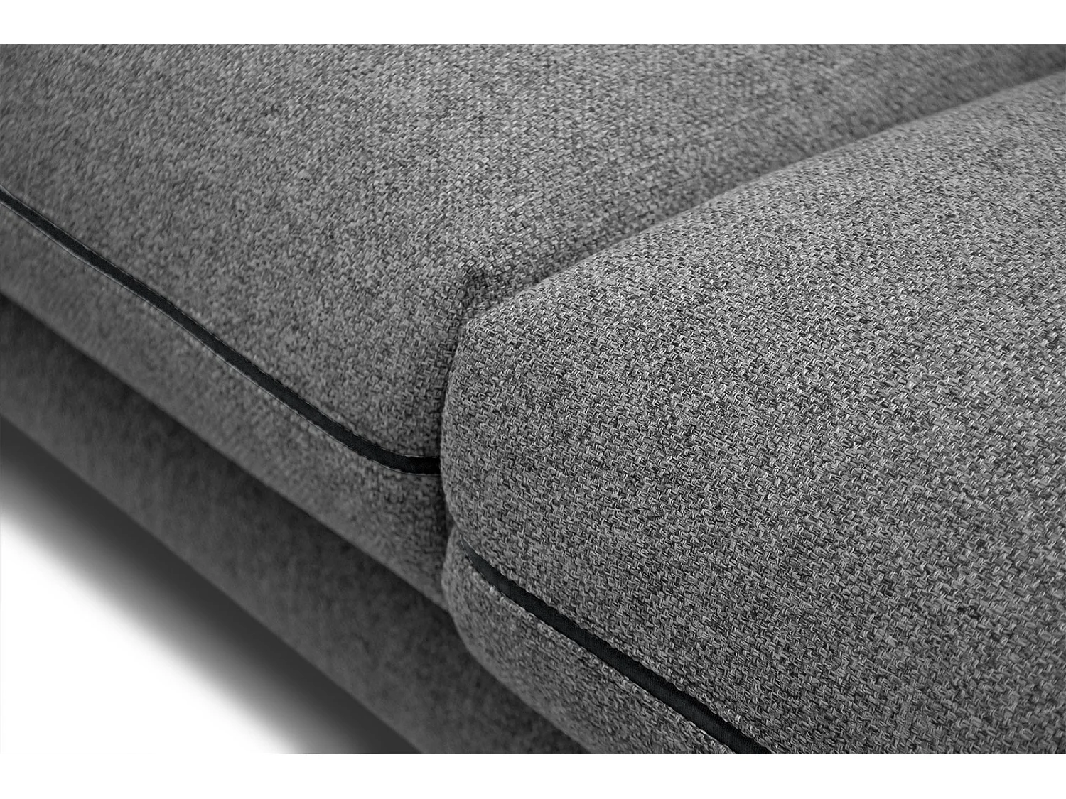 SOGEL Sofa 2,5-Sitzer, grau