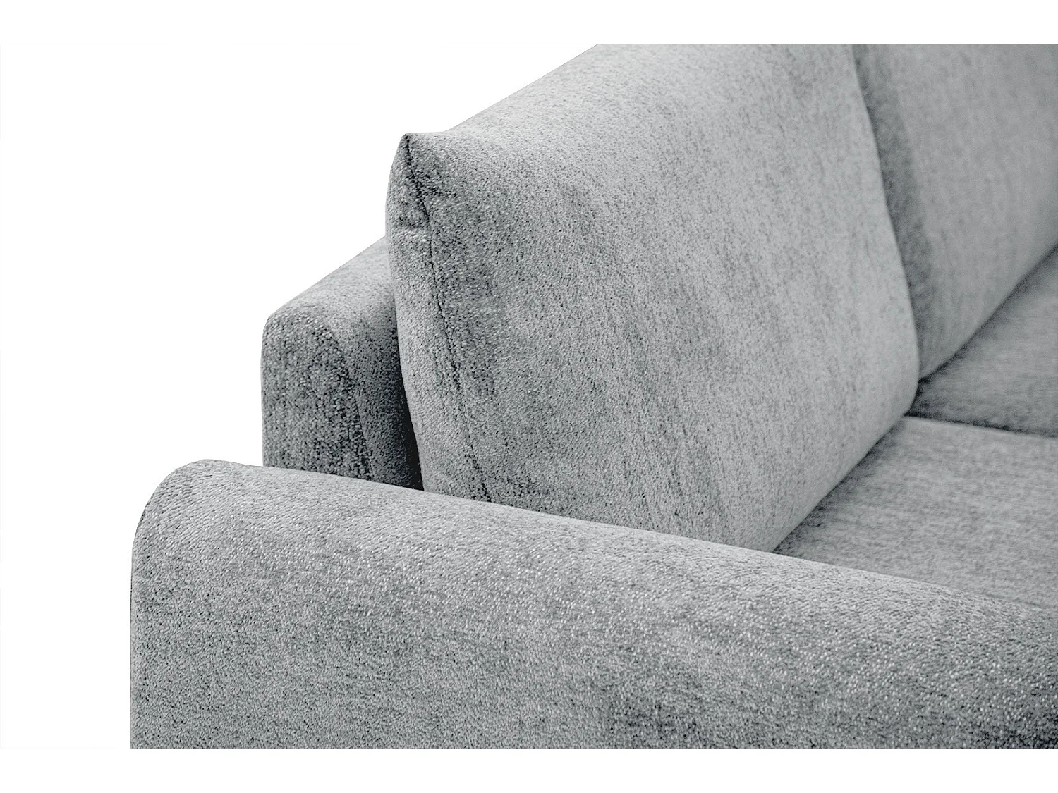 ADRIA Ecksofa 5-Sitzer rechts, hellgrau