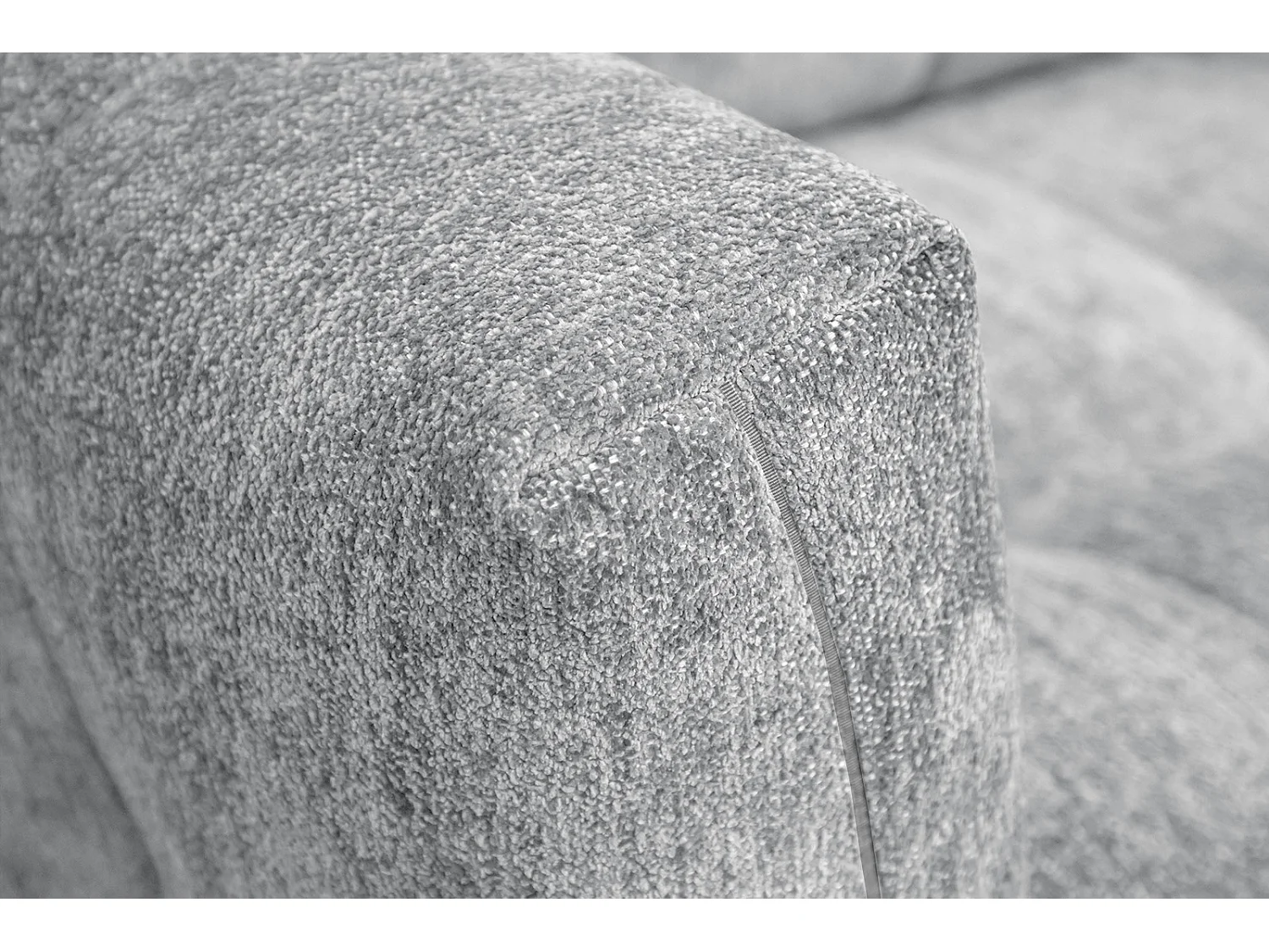 KALMER Sofa 2-Sitzer, hellgrau