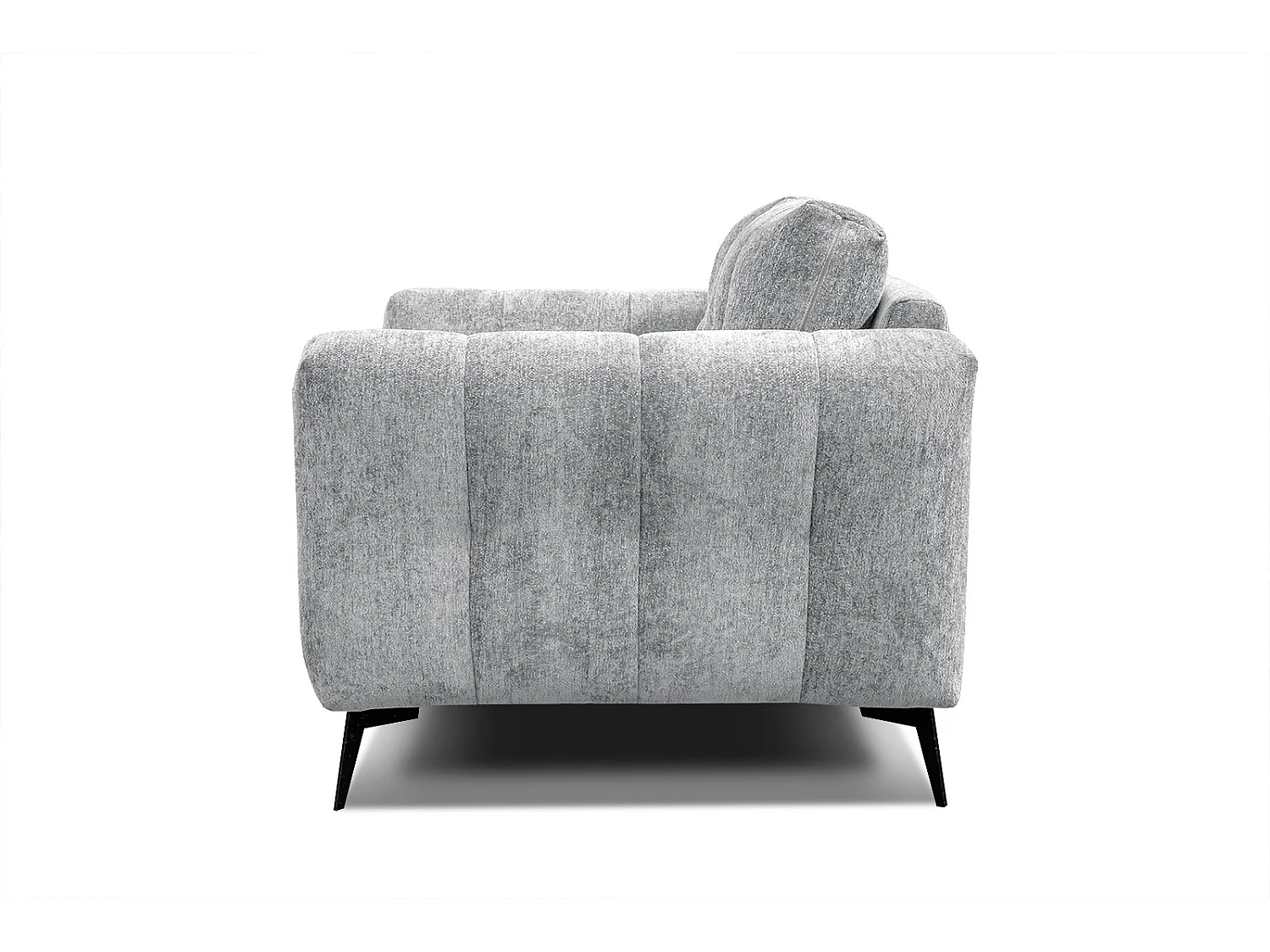 KALMER Sofa 2-Sitzer, hellgrau