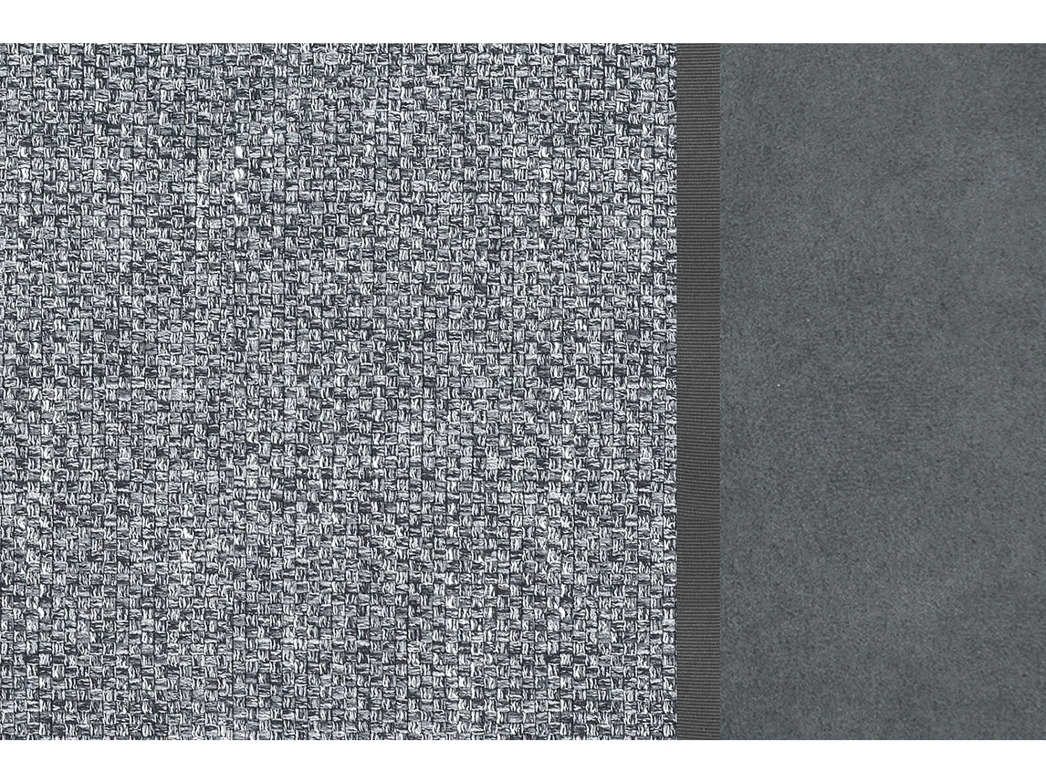 SOGEL Ecksofa 4-Sitzer rechts, grau