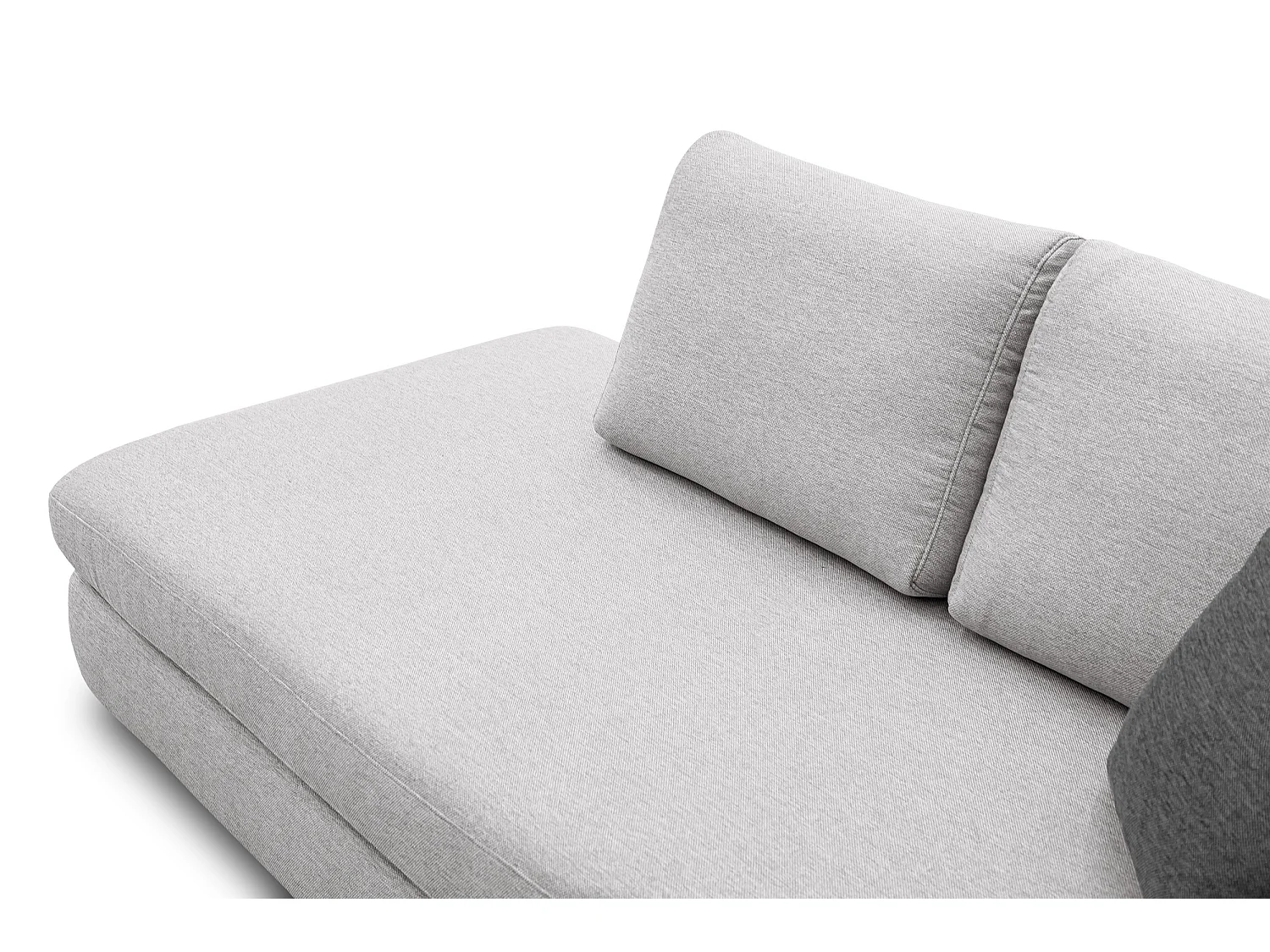 OTTO Ecksofa 5-Sitzer rechts, hellgrau