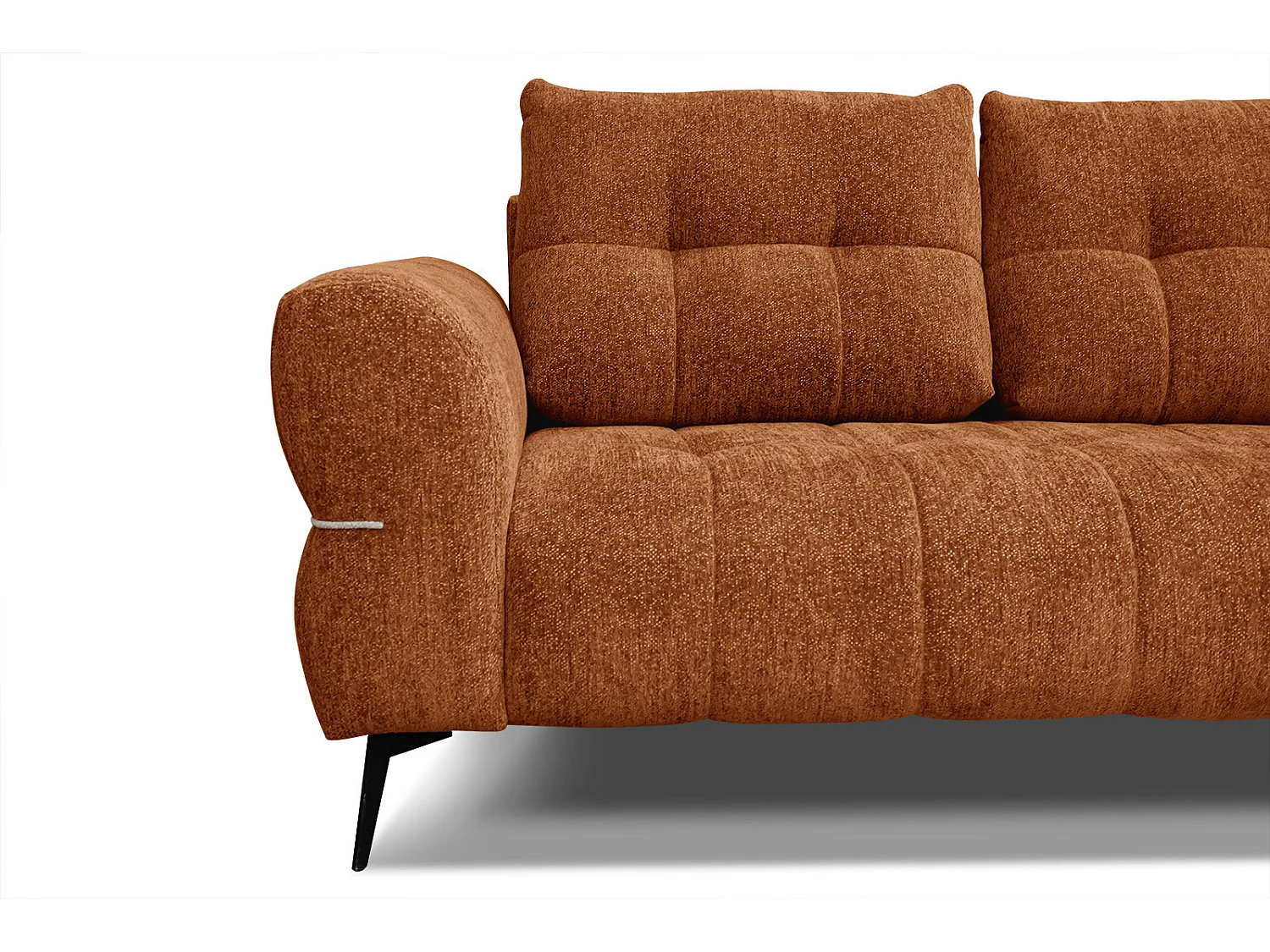 SALVINI Sofa 2,5-Sitzer, dunkelorange