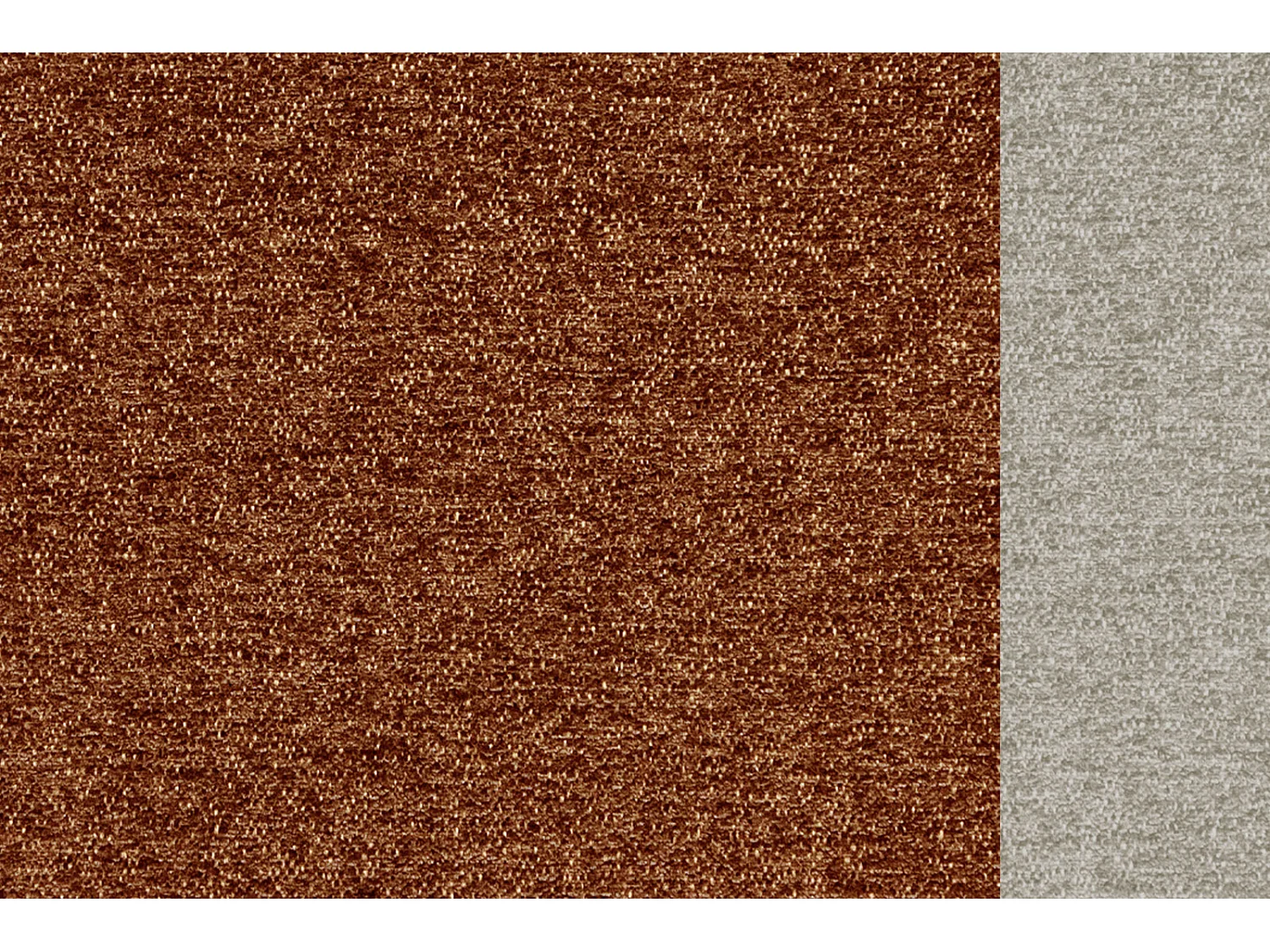 SALVINI Sofa 2,5-Sitzer, dunkelorange