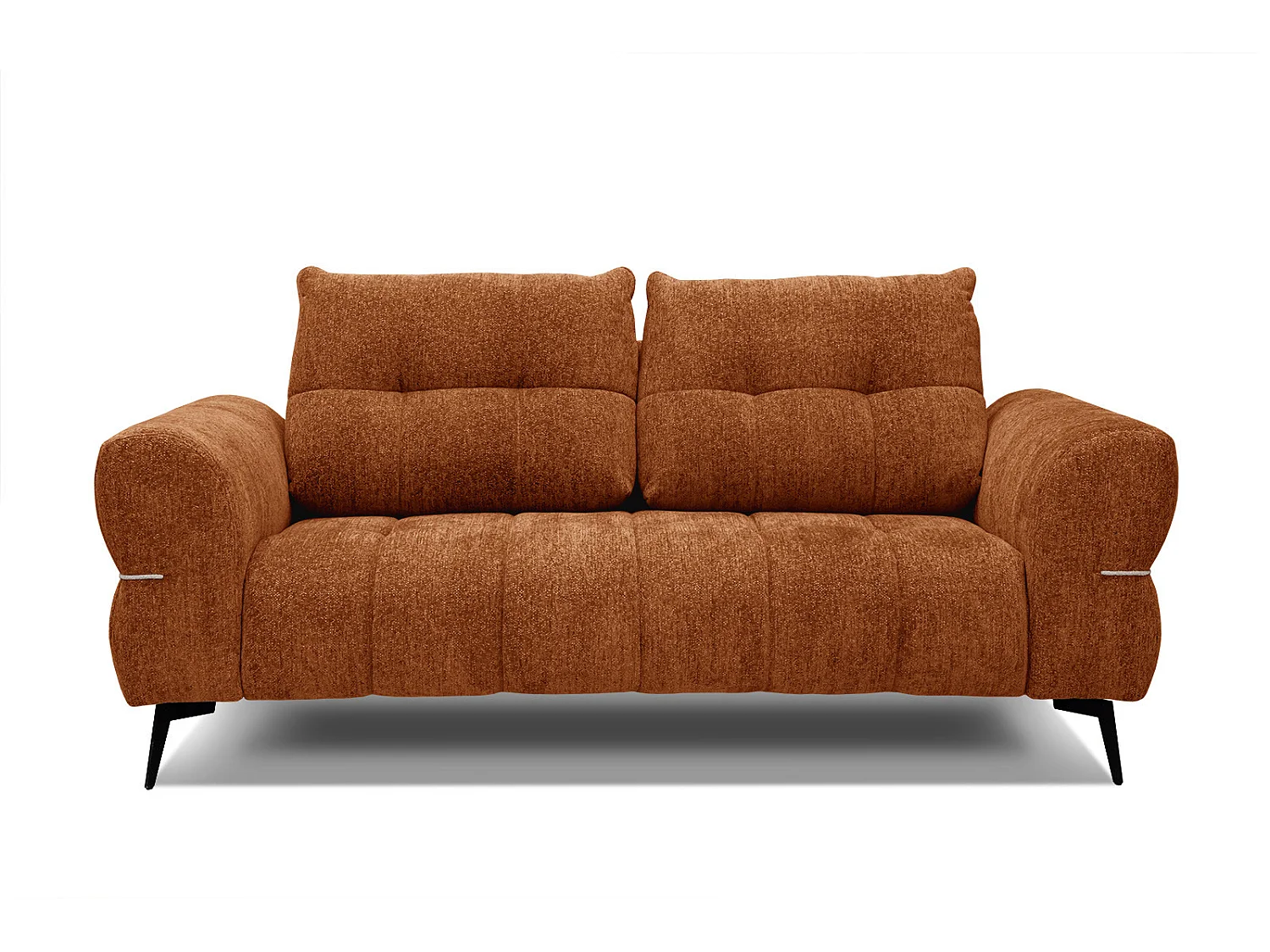 SALVINI Sofa 2,5-Sitzer, dunkelorange