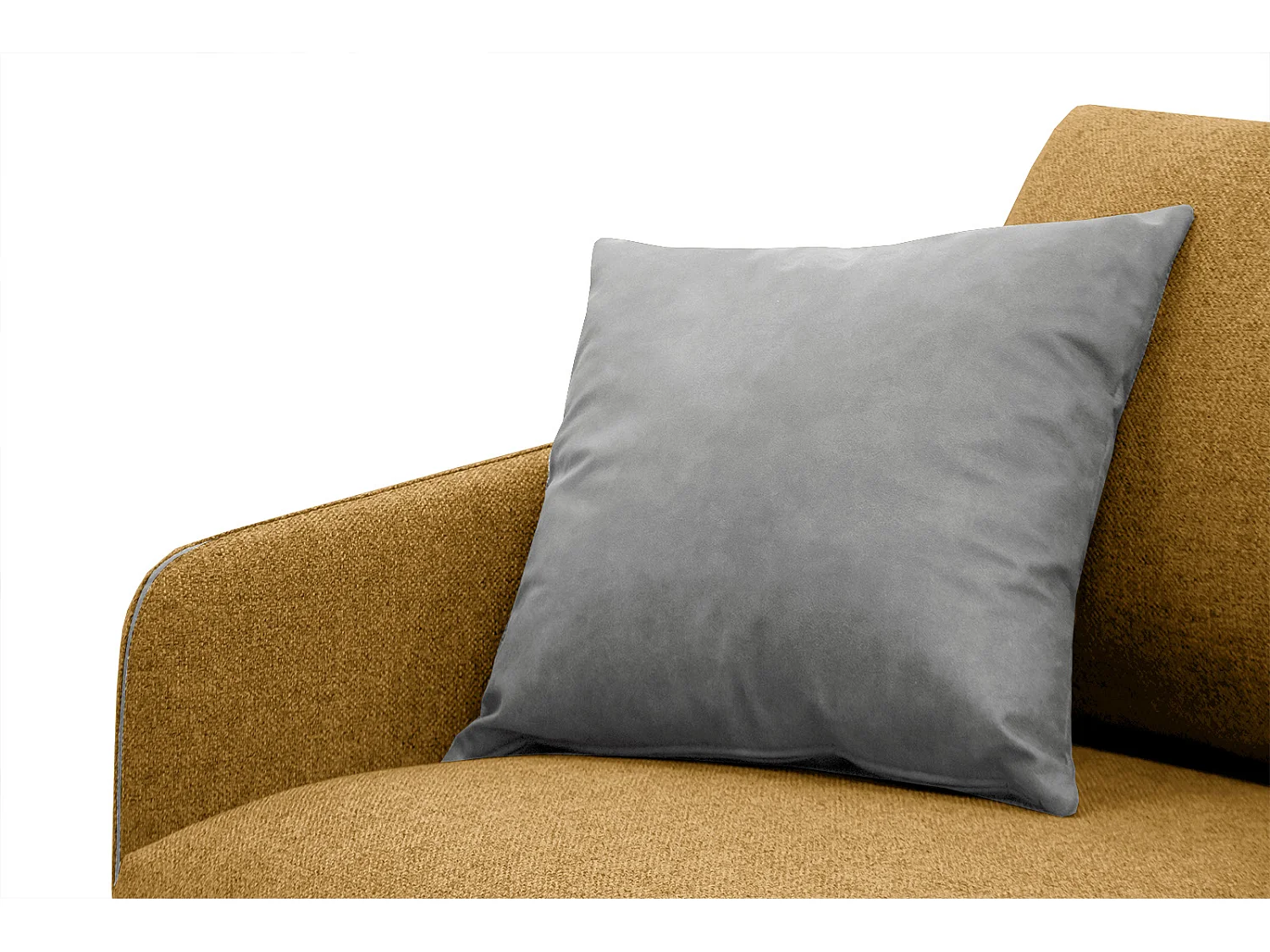 SOGEL Sofa 2,5-Sitzer, senfgelb