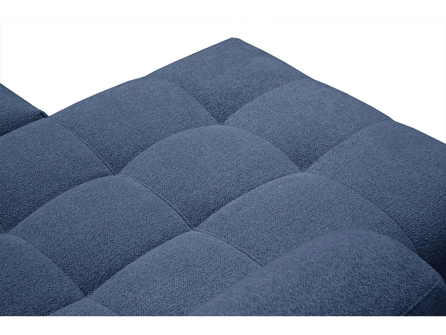 SALVINI Ecksofa 4-Sitzer links, dunkelblau