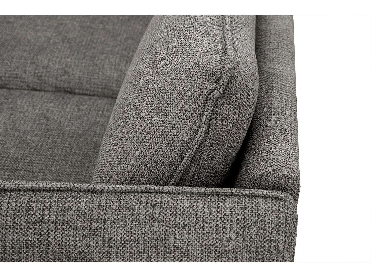 HOSTEN Ecksofa 4-Sitzer links, braun