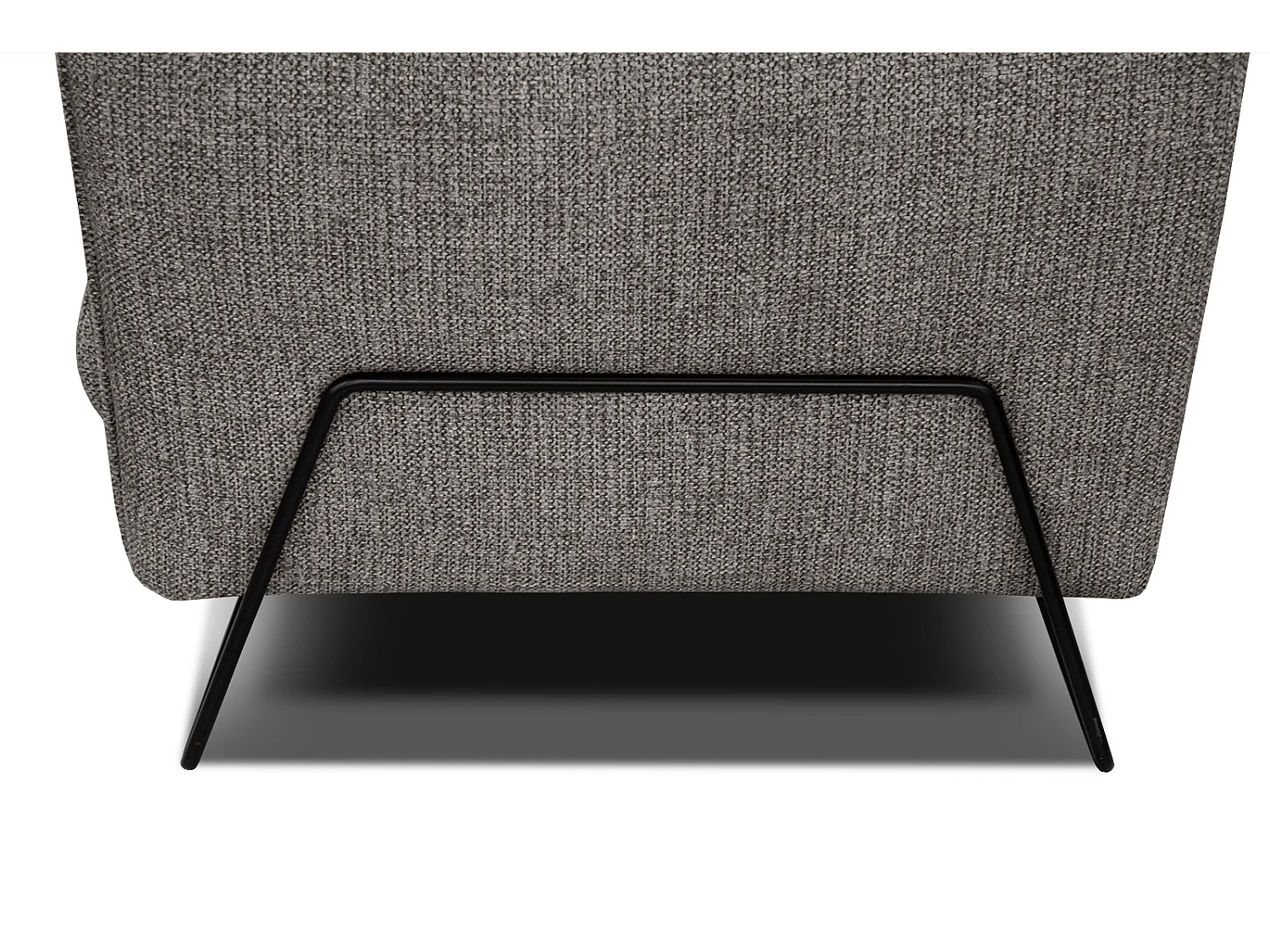 HOSTEN Ecksofa 4-Sitzer links, braun