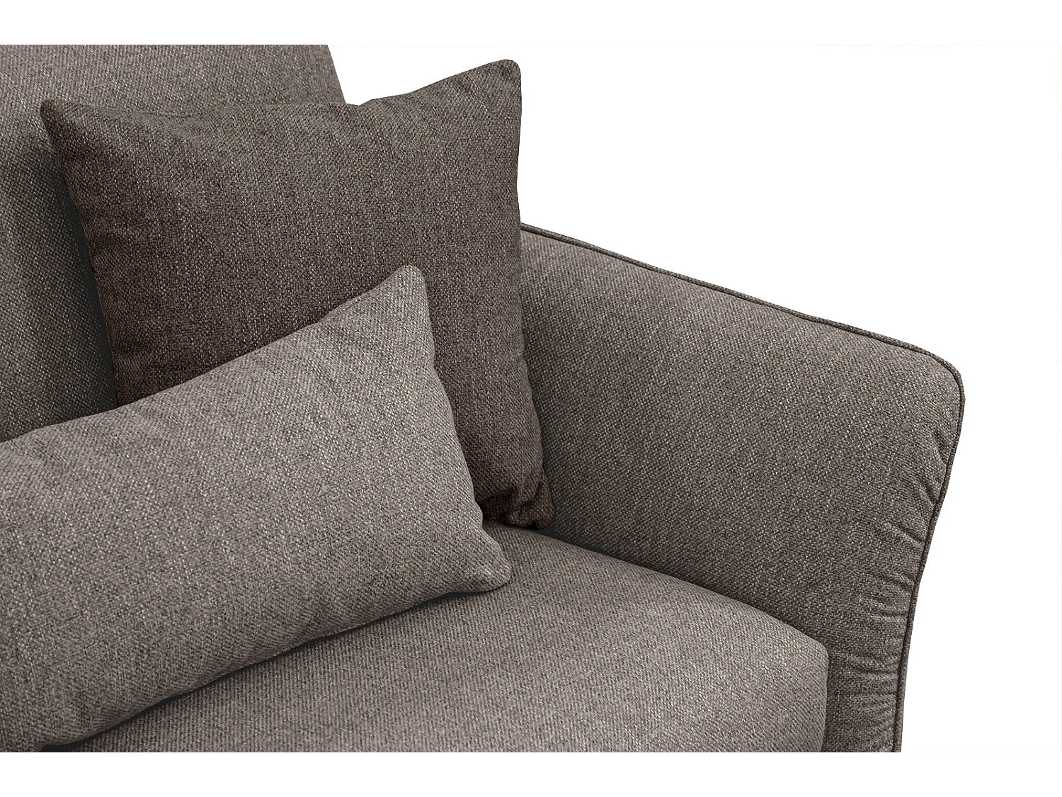 LOREM Sofa 2-Sitzer, taupe
