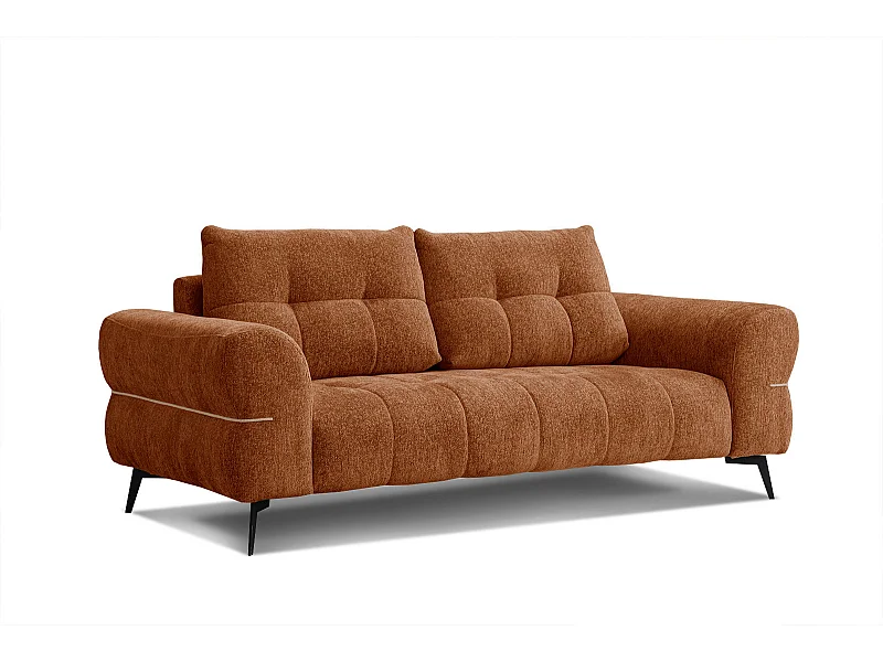 SALVINI Sofa 3-Sitzer, dunkelorange
