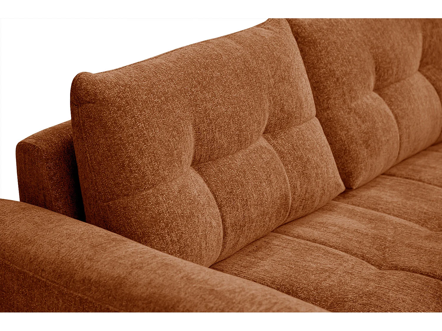 SALVINI Sofa 3-Sitzer, dunkelorange