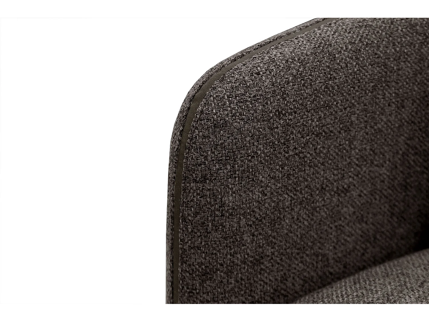 SOGEL Sofa 2,5-Sitzer, dunkelbraun