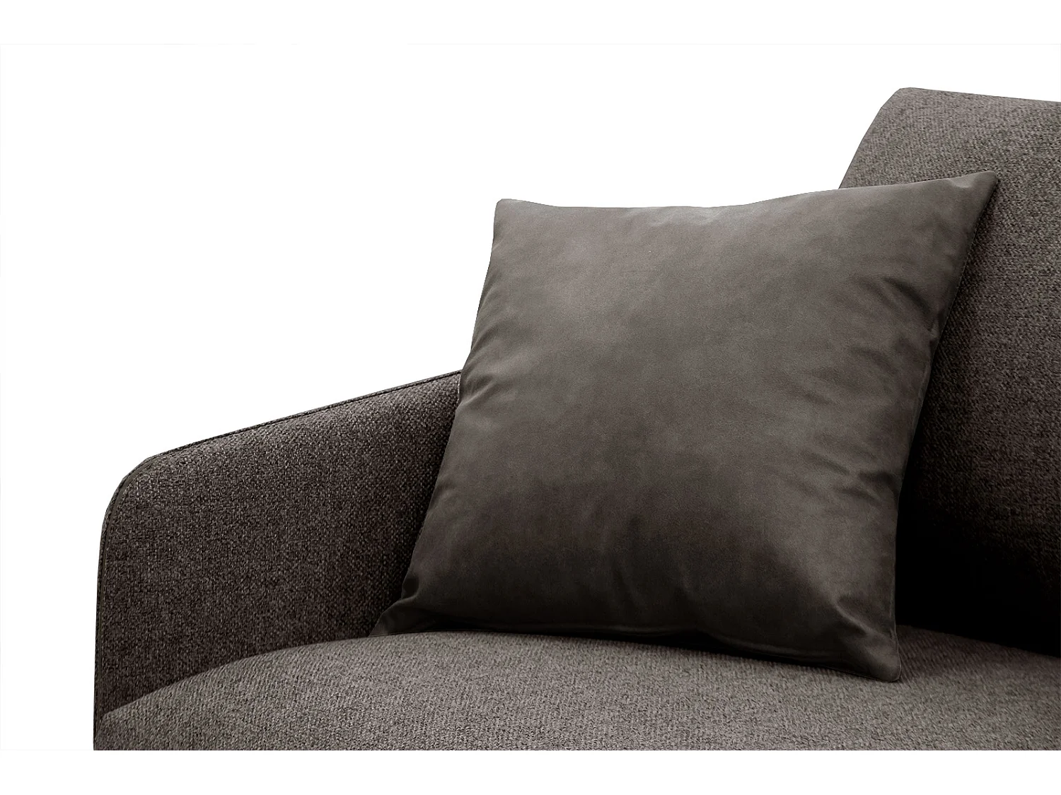 SOGEL Sofa 2,5-Sitzer, dunkelbraun