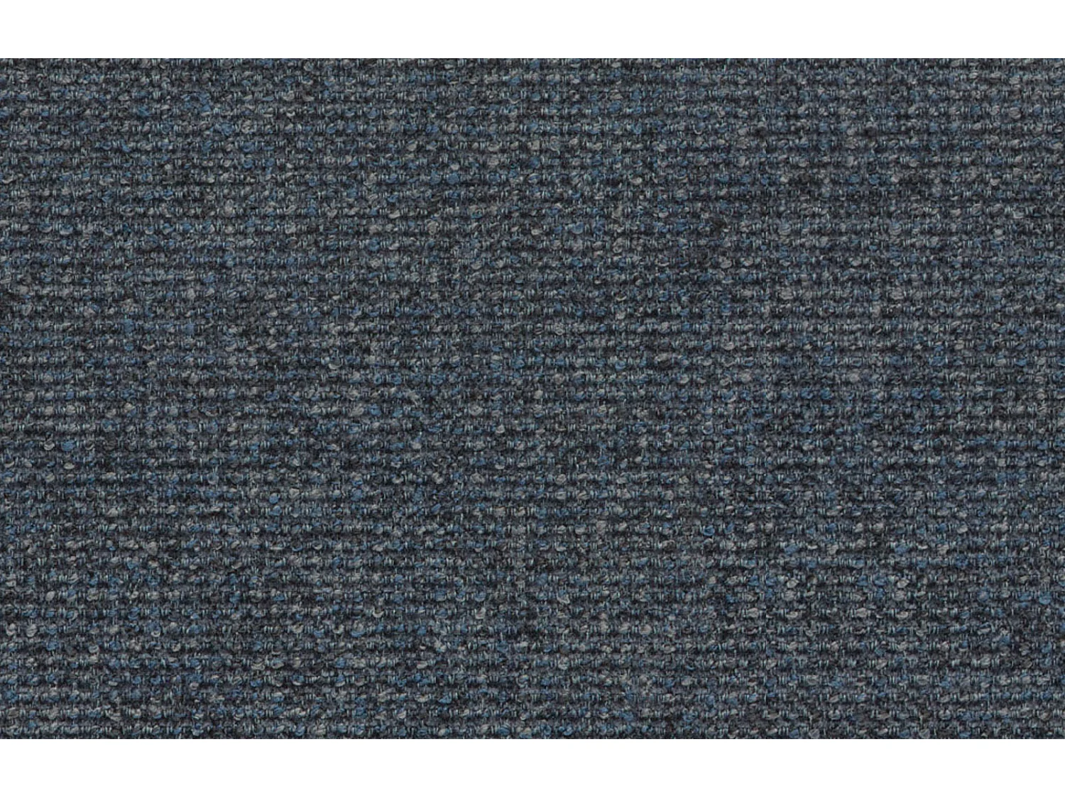 Canapé d'angle 5 places en tissu bleu nuit FIERO