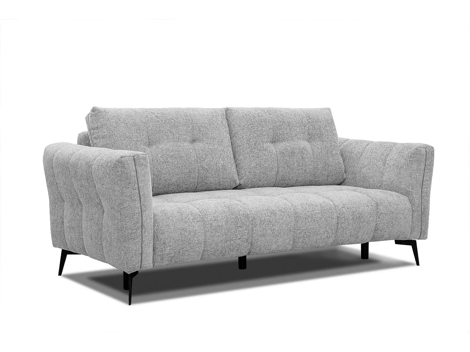 KALMER Sofa 2,5-Sitzer, hellgrau