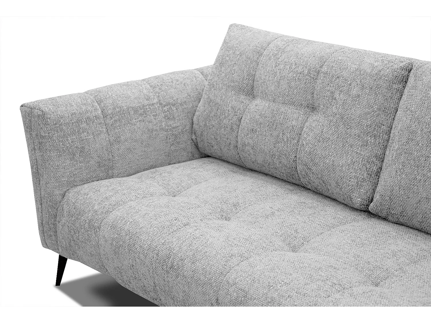 KALMER Sofa 2,5-Sitzer, hellgrau