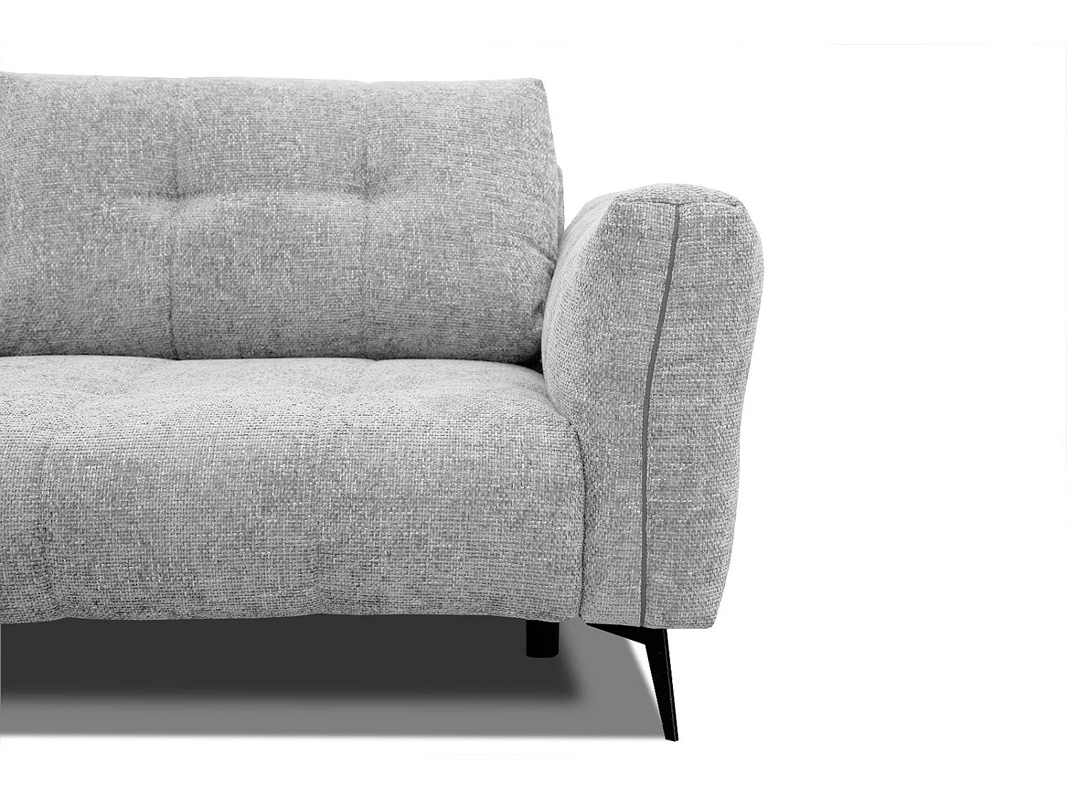 KALMER Sofa 2,5-Sitzer, hellgrau