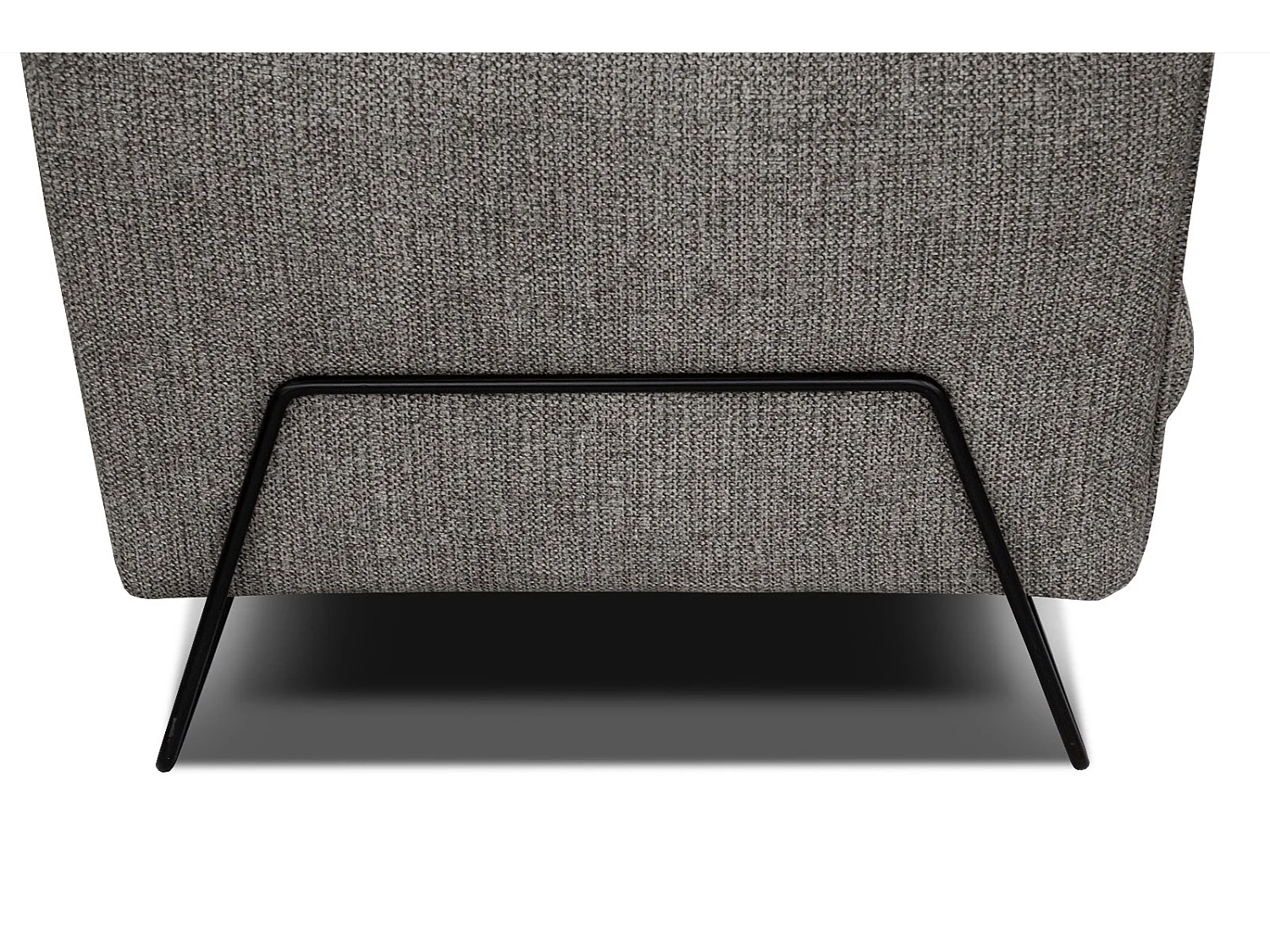 HOSTEN Ecksofa 4-Sitzer rechts, braun