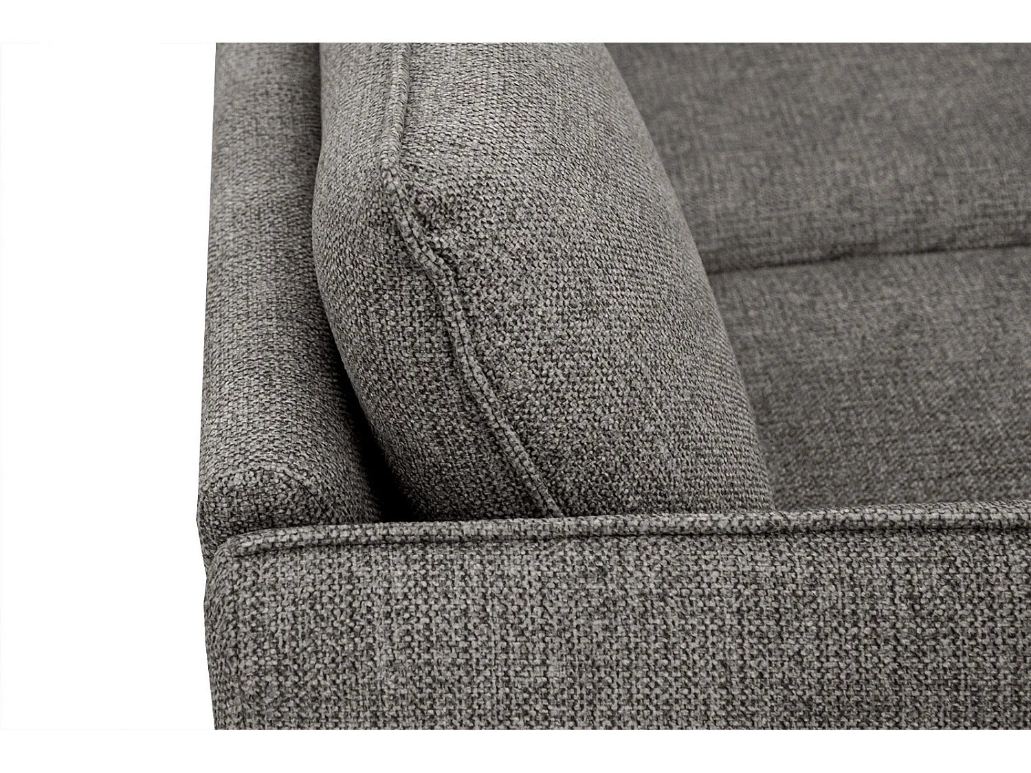 HOSTEN Ecksofa 4-Sitzer rechts, braun