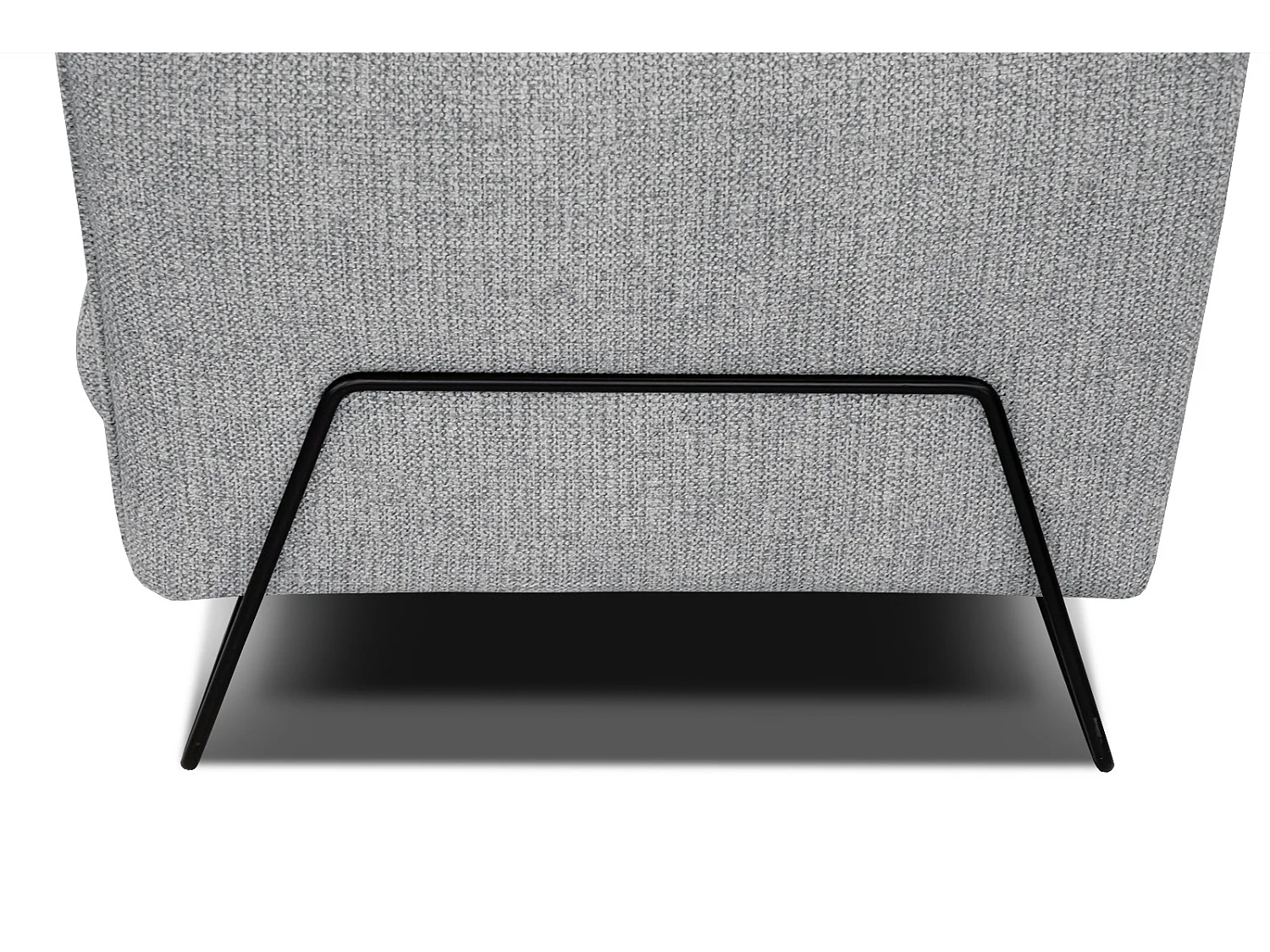 HOSTEN Ecksofa 4-Sitzer links, grau