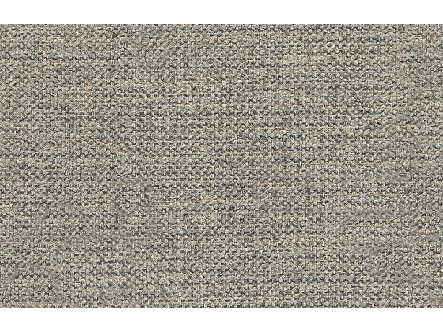 Canapé d'angle gauche 4 places tissu gris HOSTEN