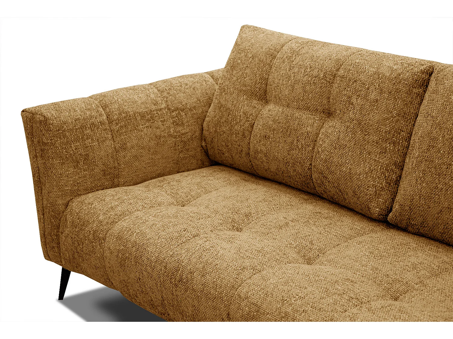 KALMER Sofa 2,5-Sitzer, senfgelb