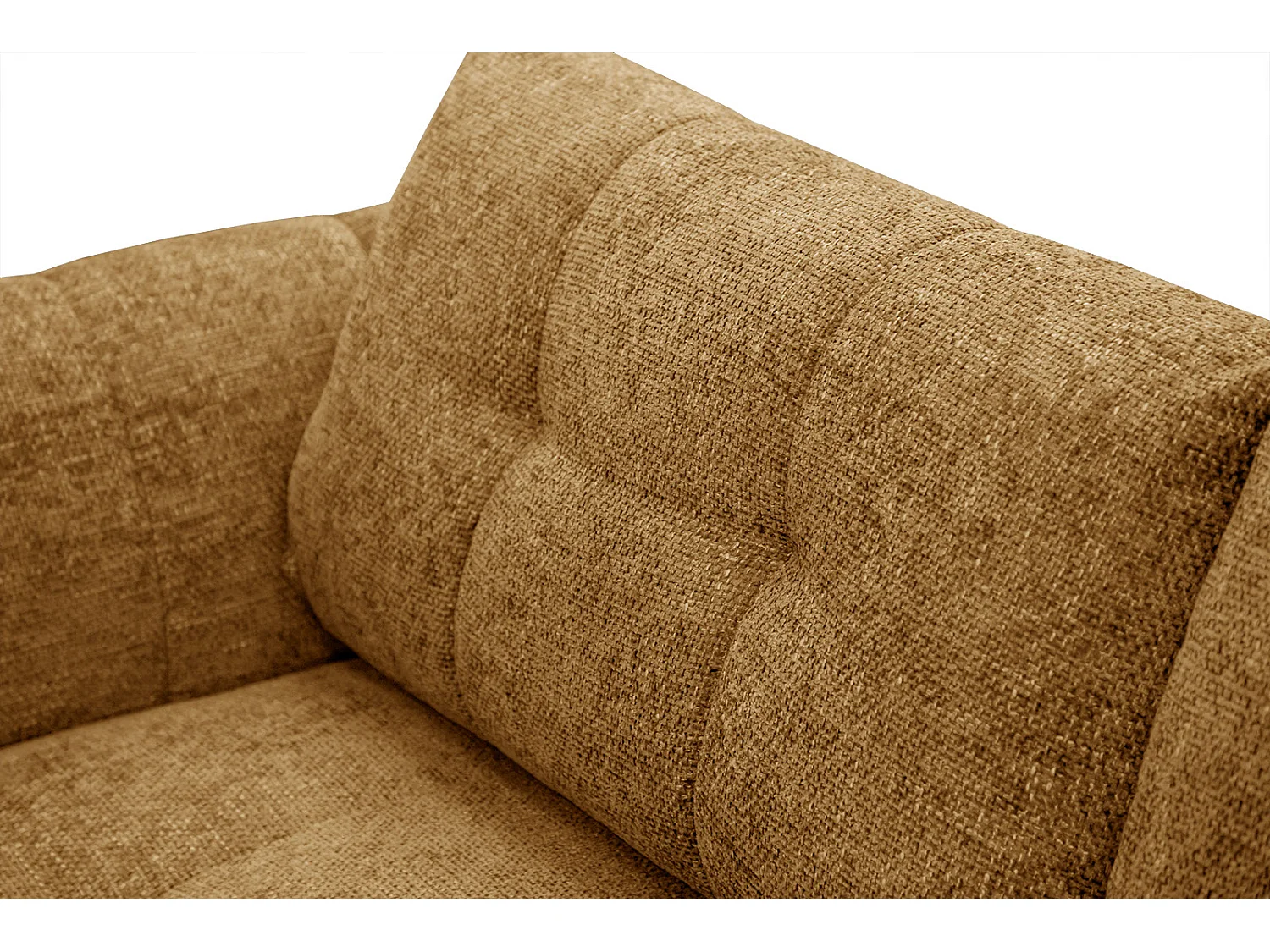KALMER Sofa 2,5-Sitzer, senfgelb