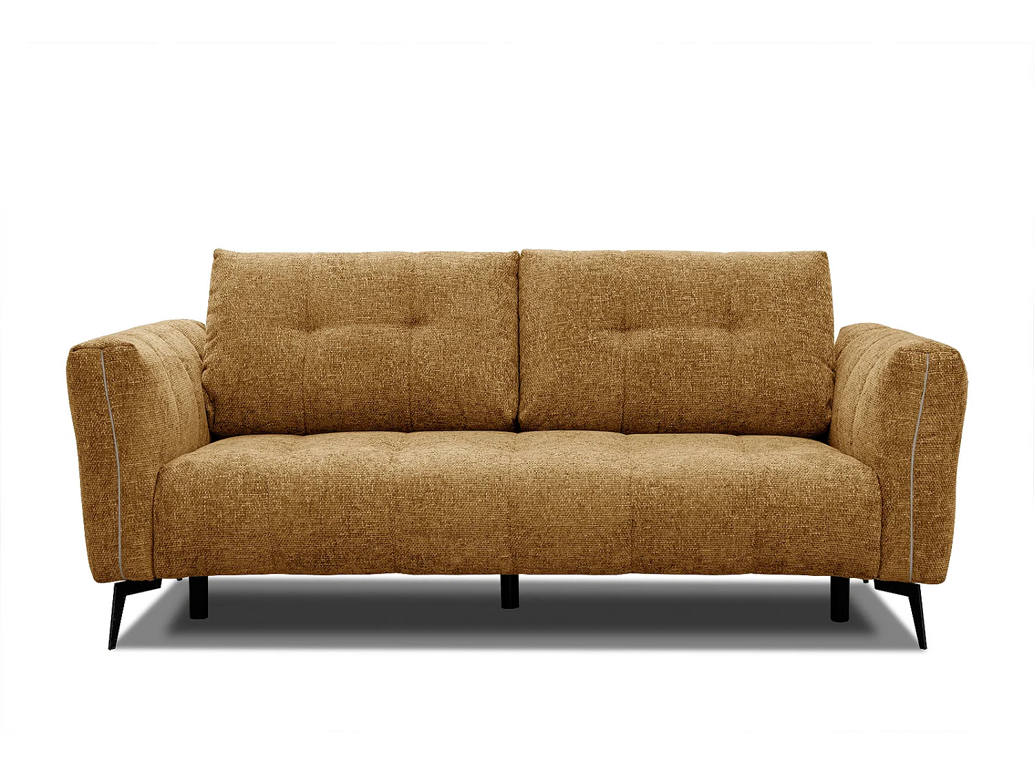 KALMER Sofa 2,5-Sitzer, senfgelb