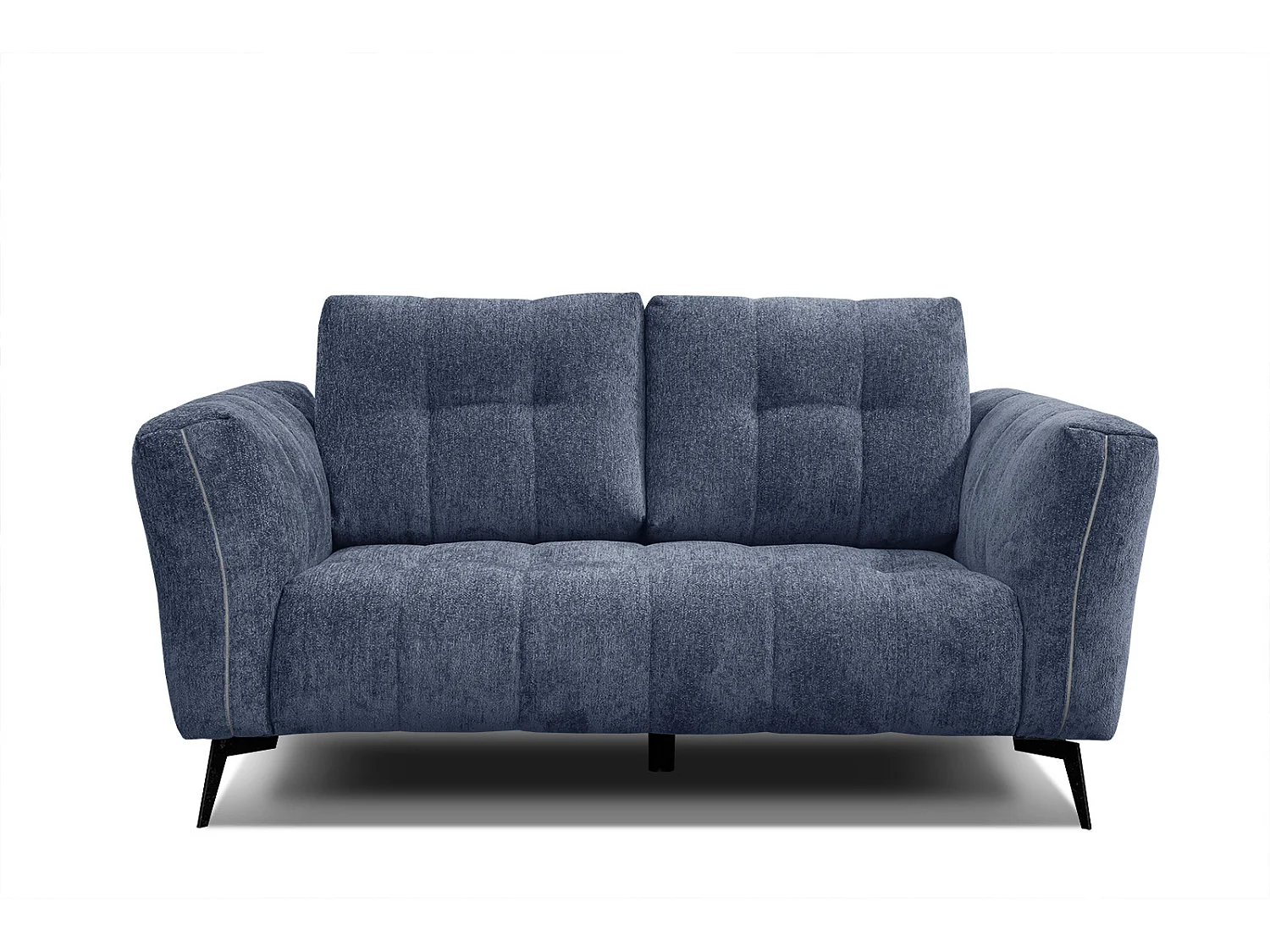 KALMER Sofa 2-Sitzer, dunkelblau
