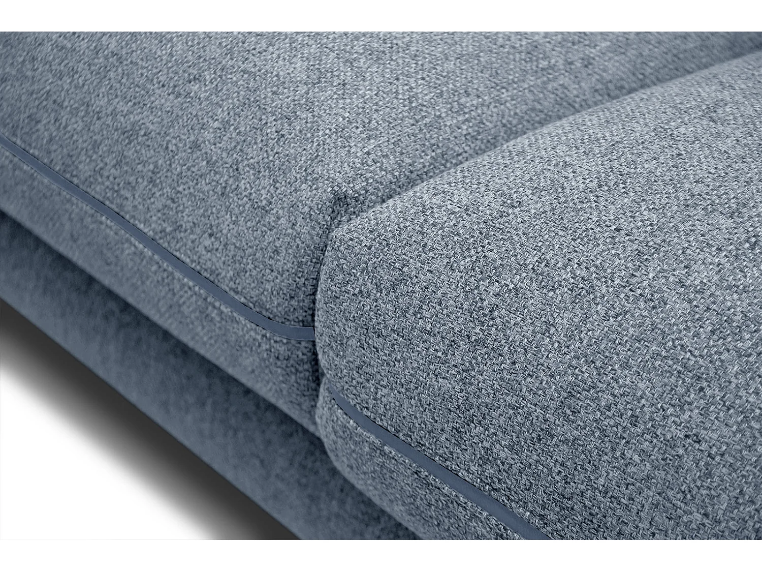 SOGEL Sofa 2,5-Sitzer, hellblau