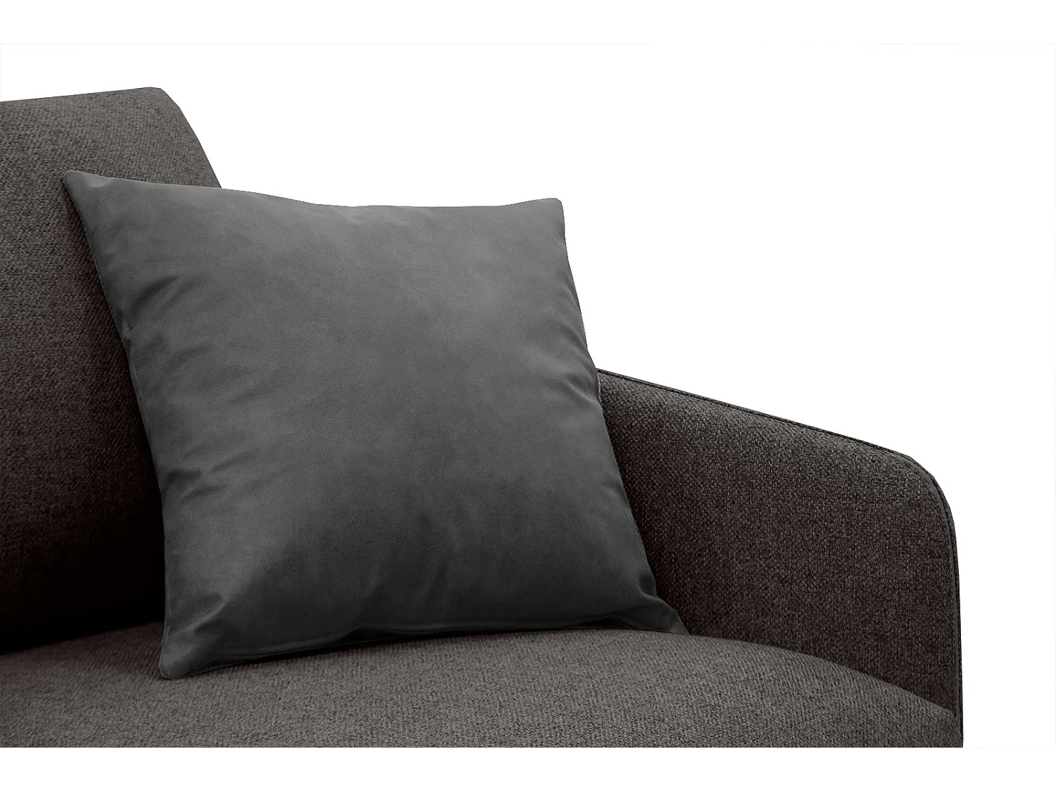 SOGEL Ecksofa 4-Sitzer links, graphit