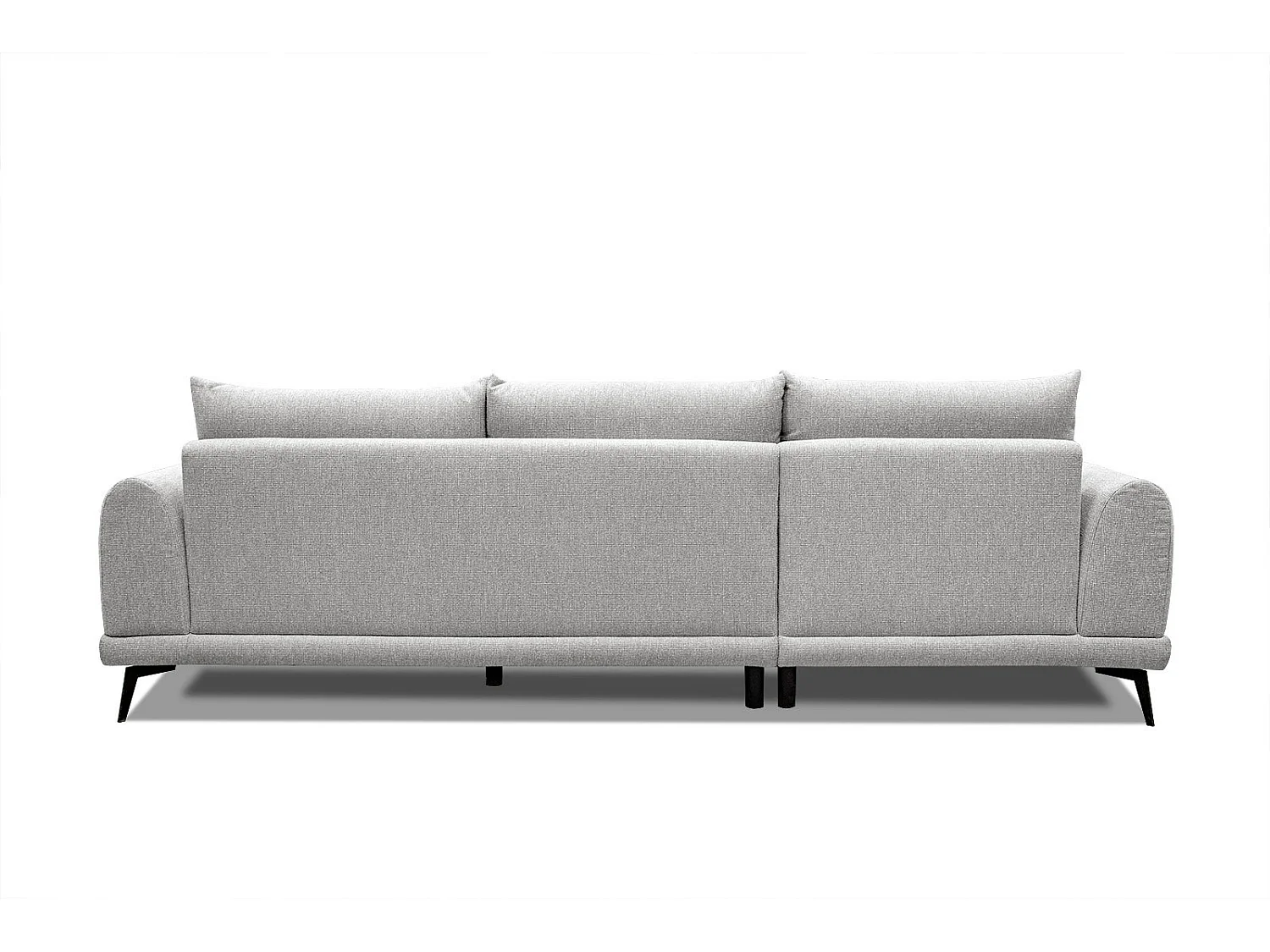 ADRIA Ecksofa 4-Sitzer links, creme