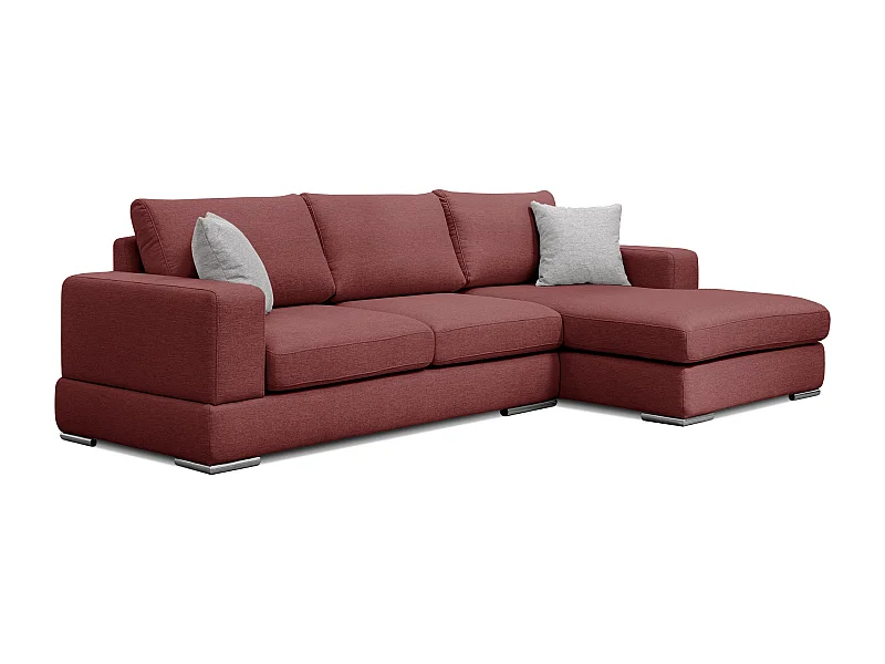 OTTO Ecksofa 4-Sitzer rechts, bordeaux