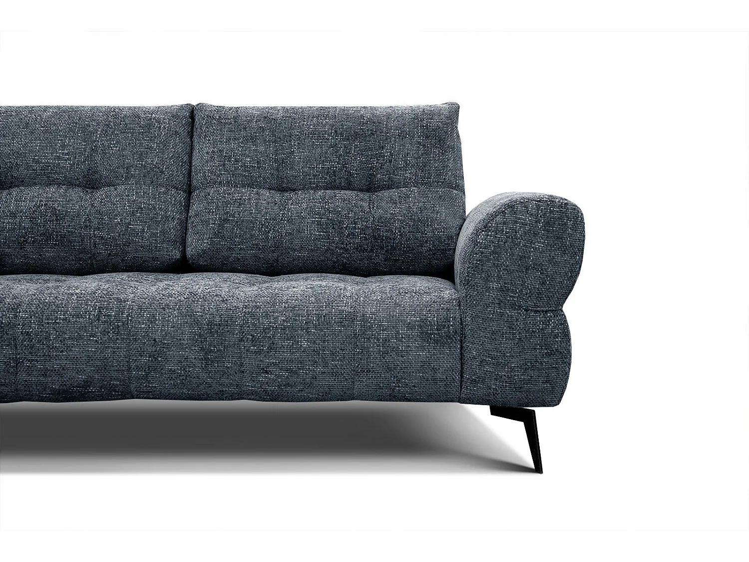 SALVINI Ecksofa 5-Sitzer links, marineblau