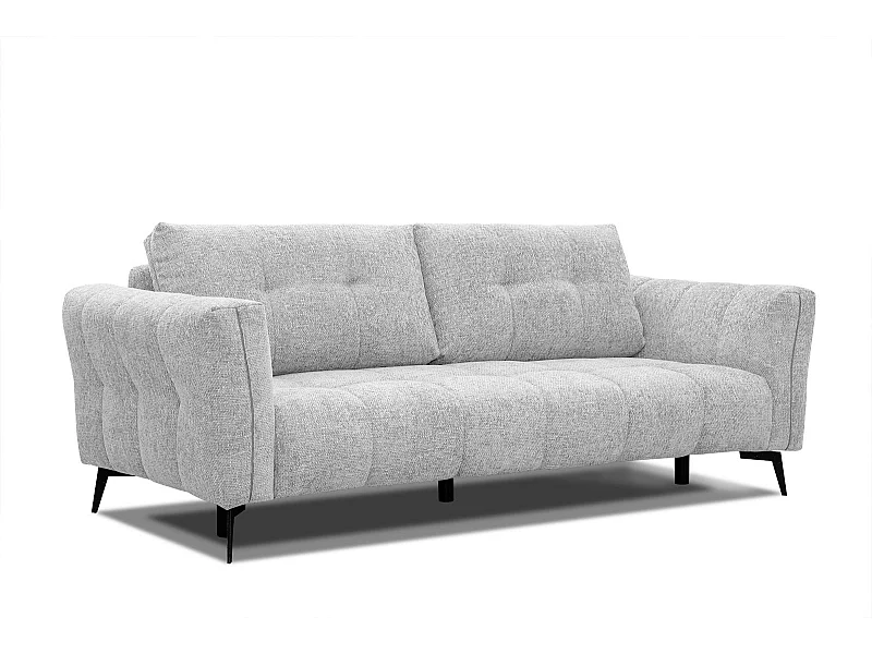 KALMER Sofa 3-Sitzer, hellgrau