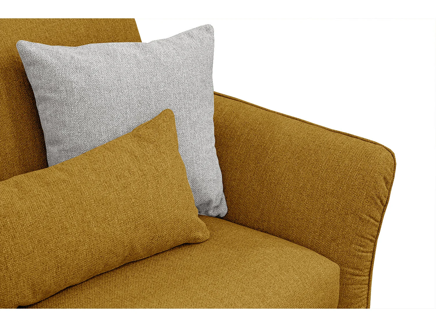 LOREM Sofa 2-Sitzer, senfgelb