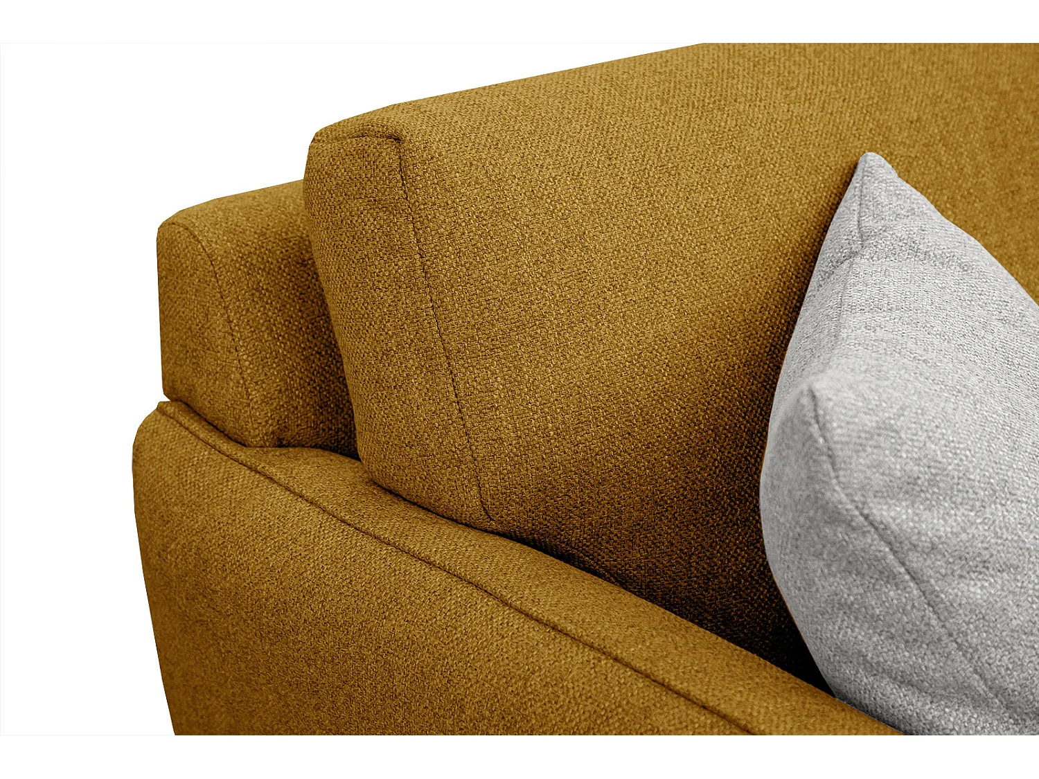 LOREM Sofa 2-Sitzer, senfgelb