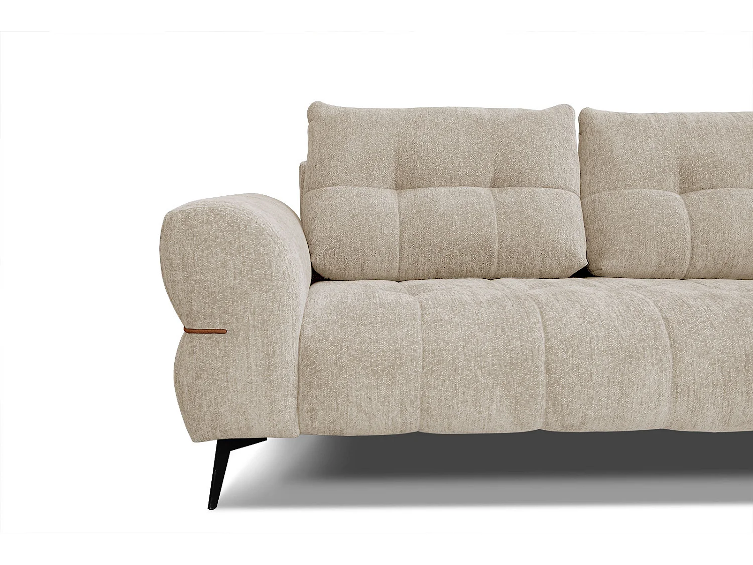 SALVINI Sofa 3-Sitzer, ecru