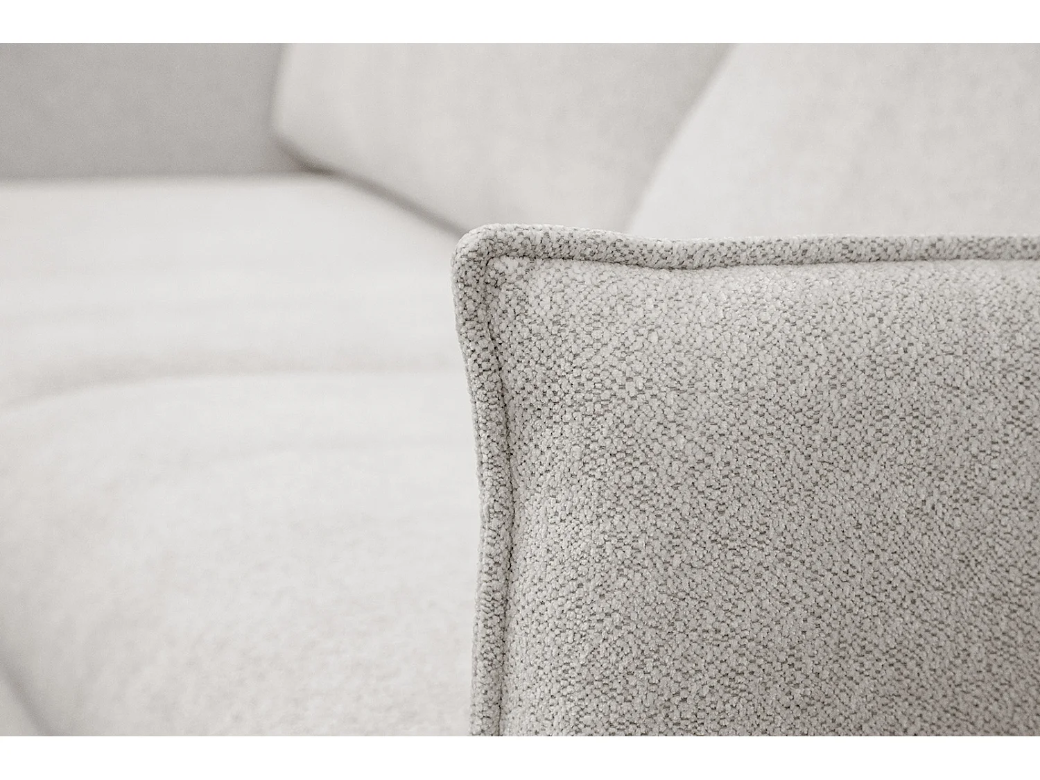 HOSTEN Sofa 3-Sitzer, perlweiß