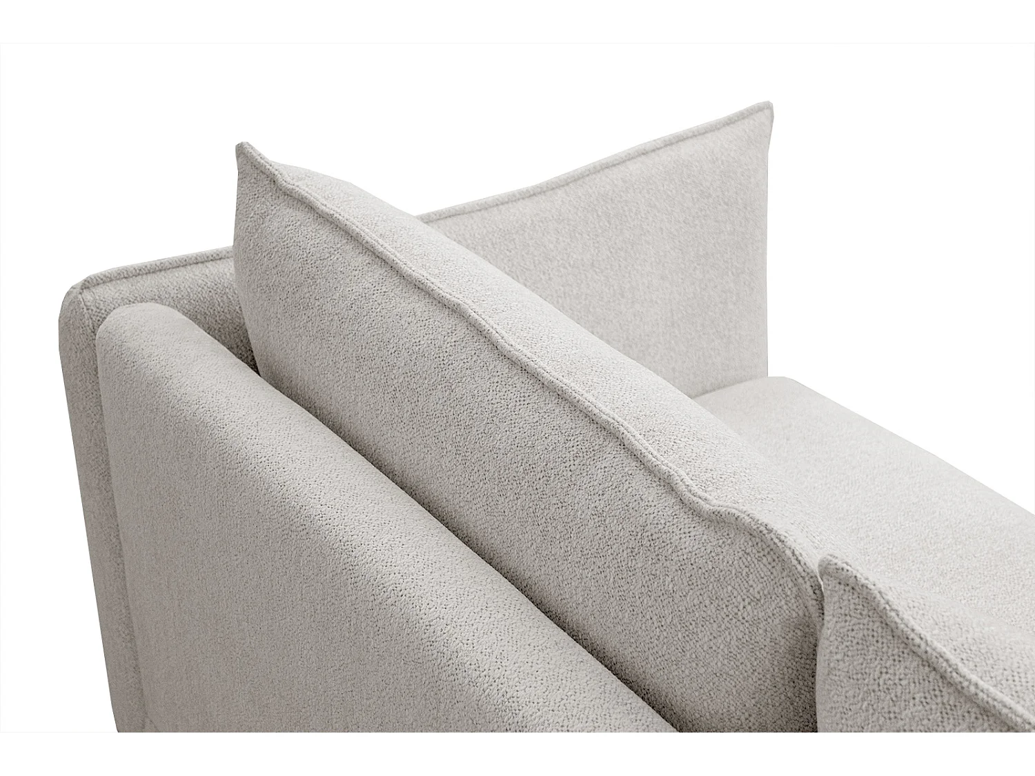 HOSTEN Sofa 3-Sitzer, perlweiß