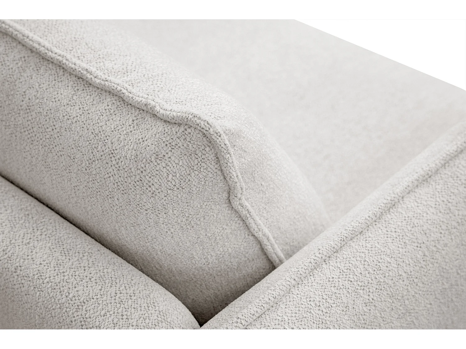 HOSTEN Sofa 3-Sitzer, perlweiß